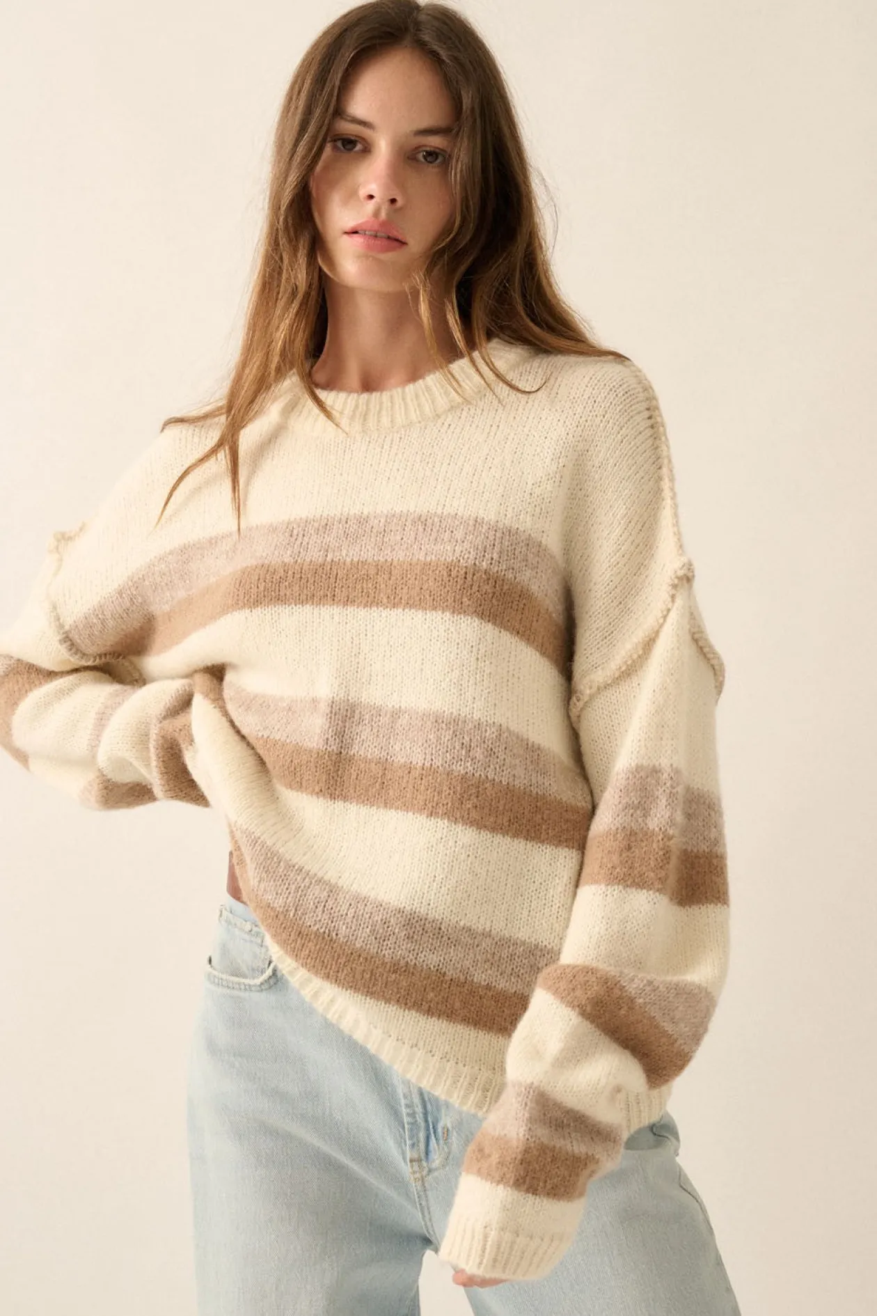 Affogato Striped Sweater