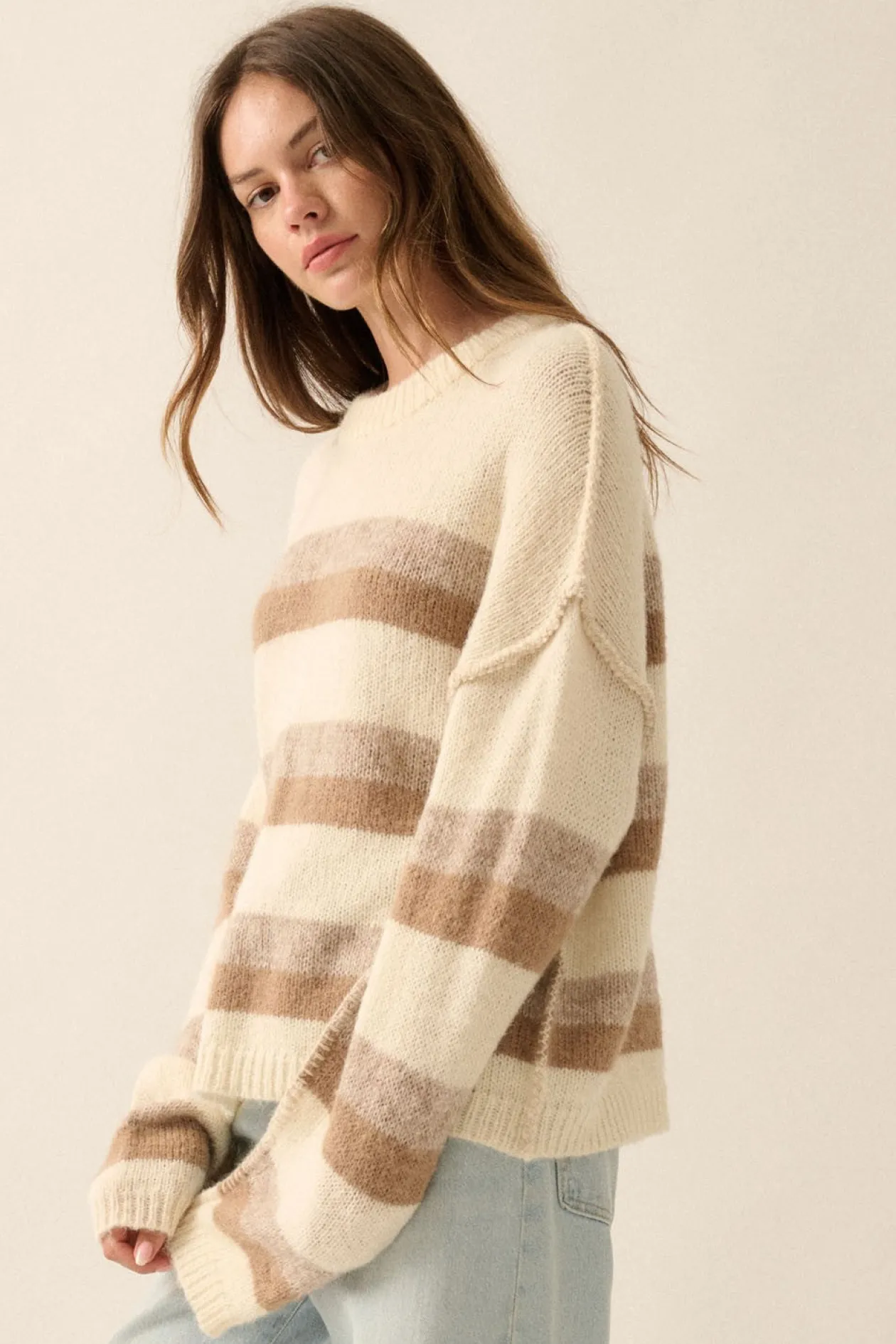 Affogato Striped Sweater