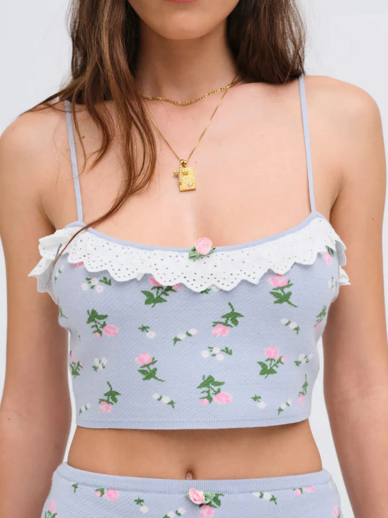 Amalia Knit Crop Top