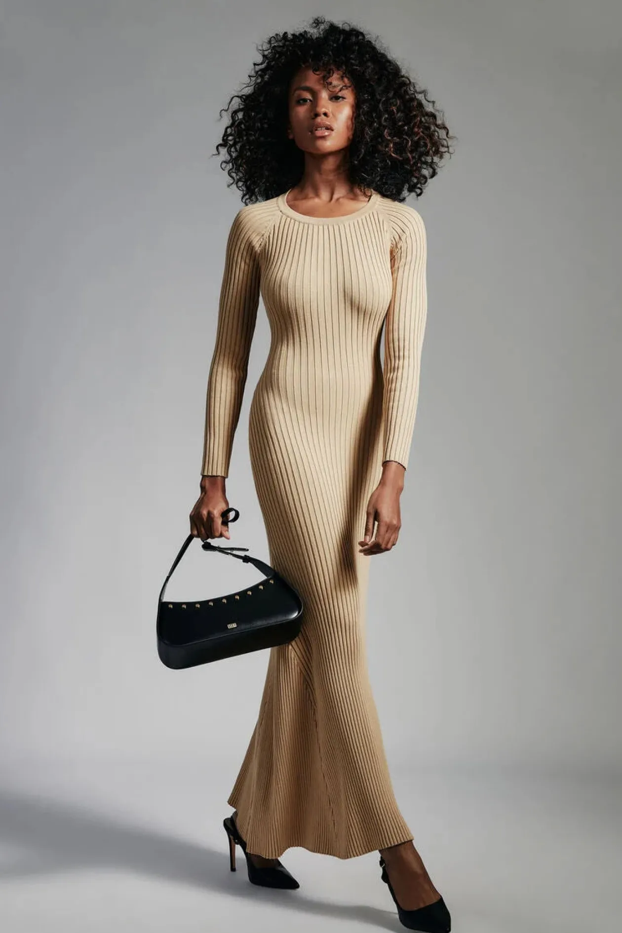 Bardot Amaro Knit Maxi Dress