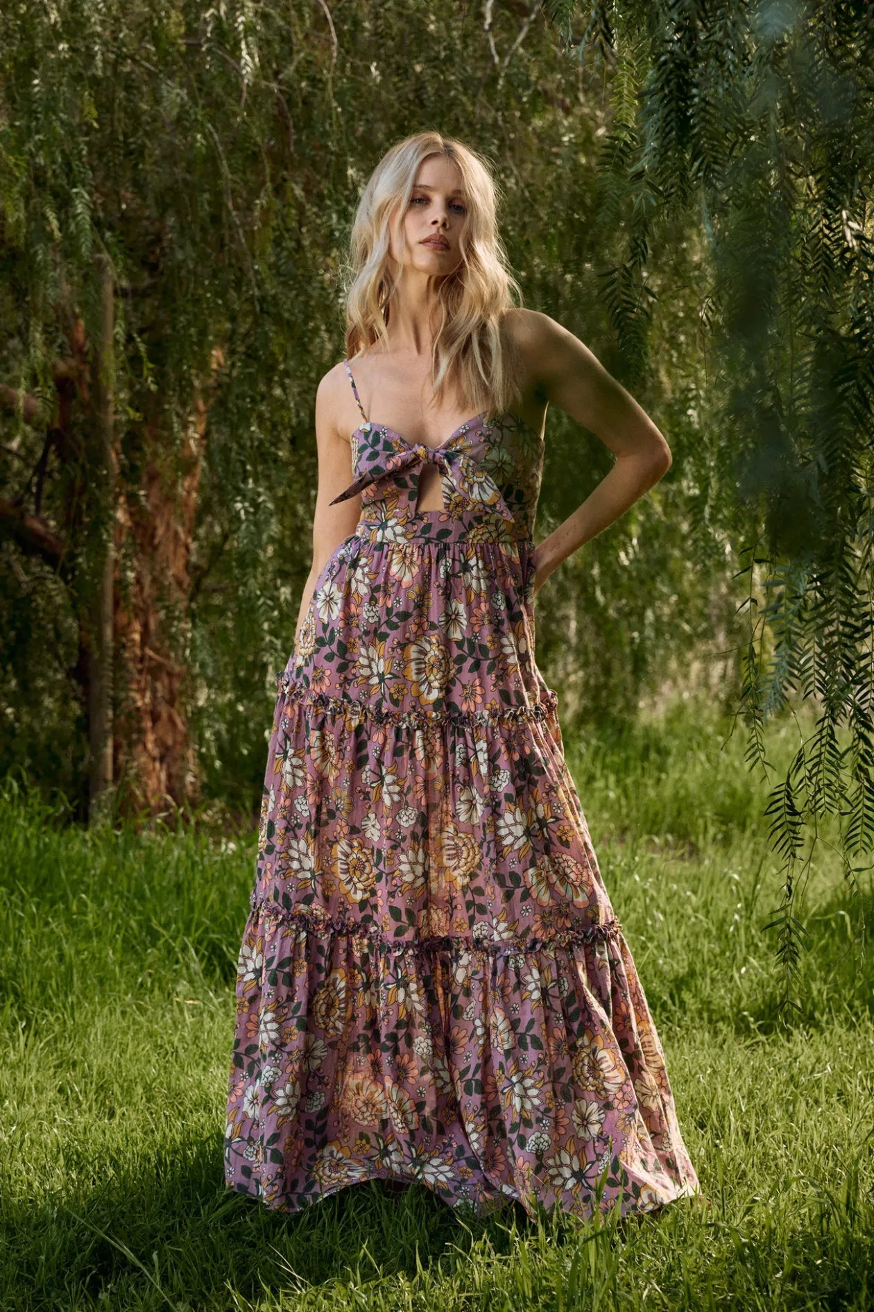 Beyond the Beach Molly Maxi Dress in Indigo