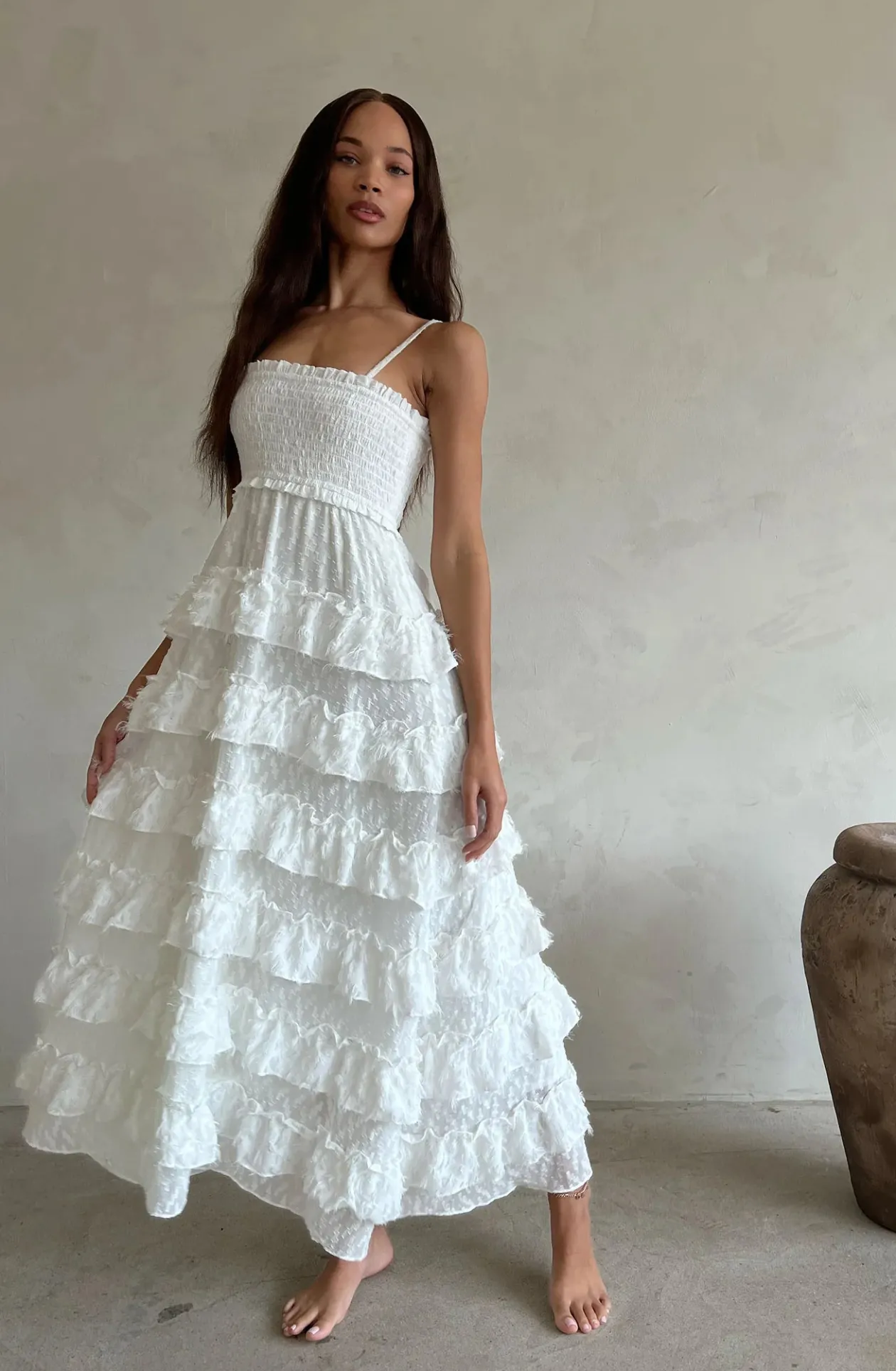 Beyond the Beach Paris Ruffle Dress