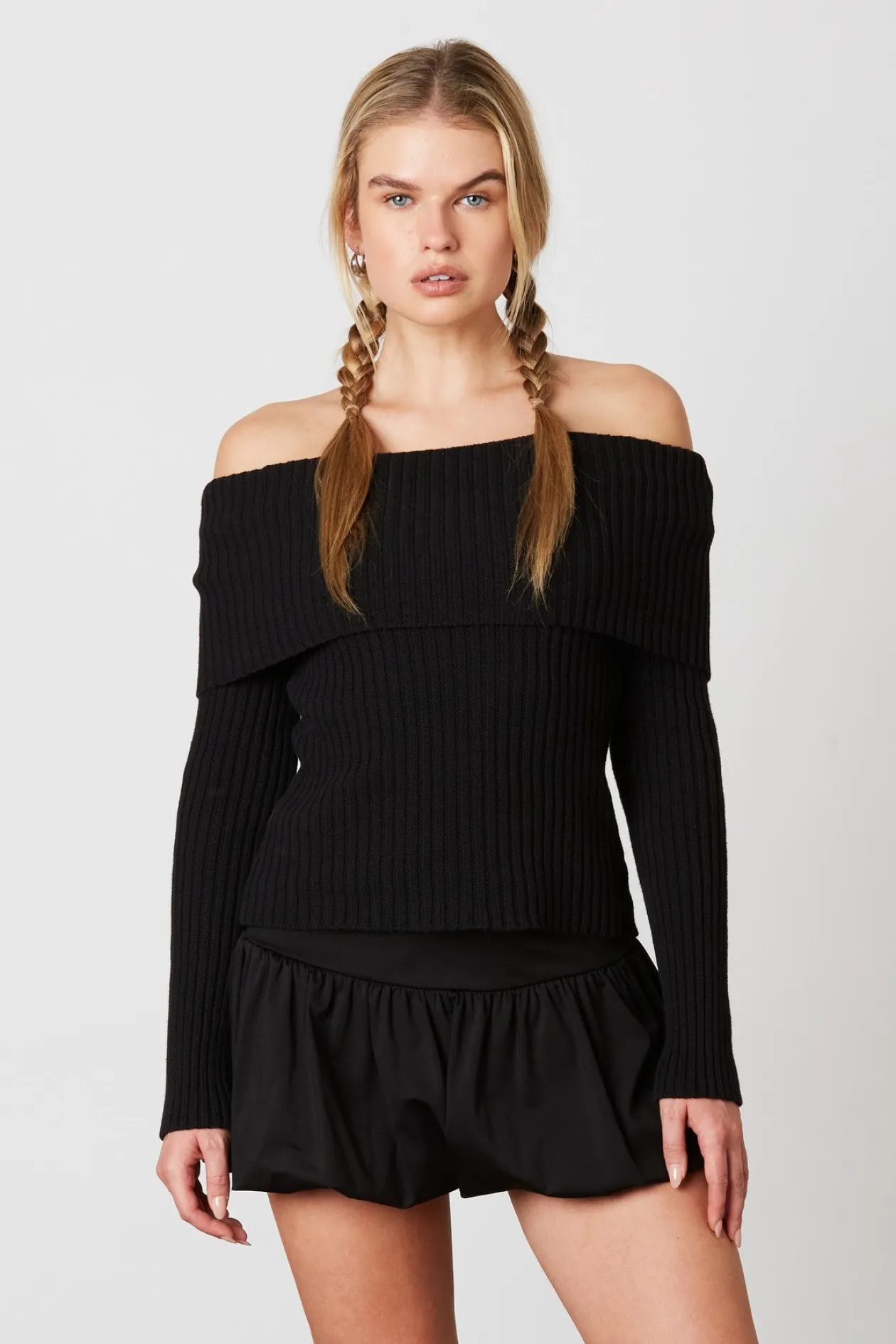 Blank Space Off Shoulder Sweater