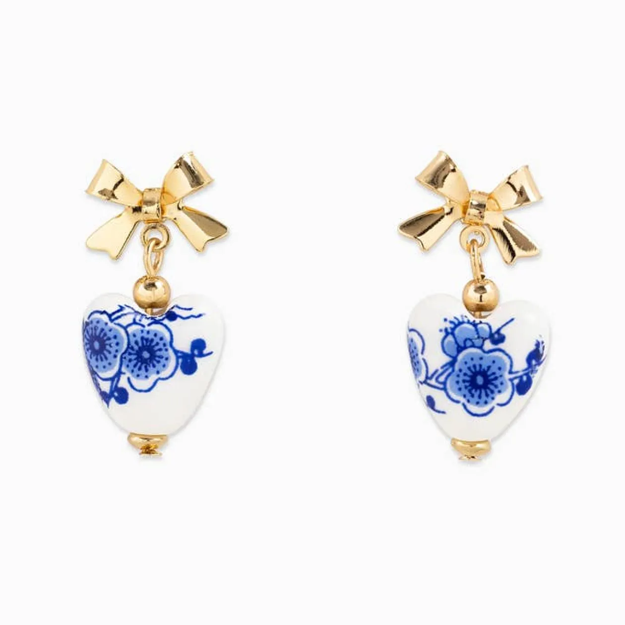 Bowquette Chinoiserie Drop Earrings
