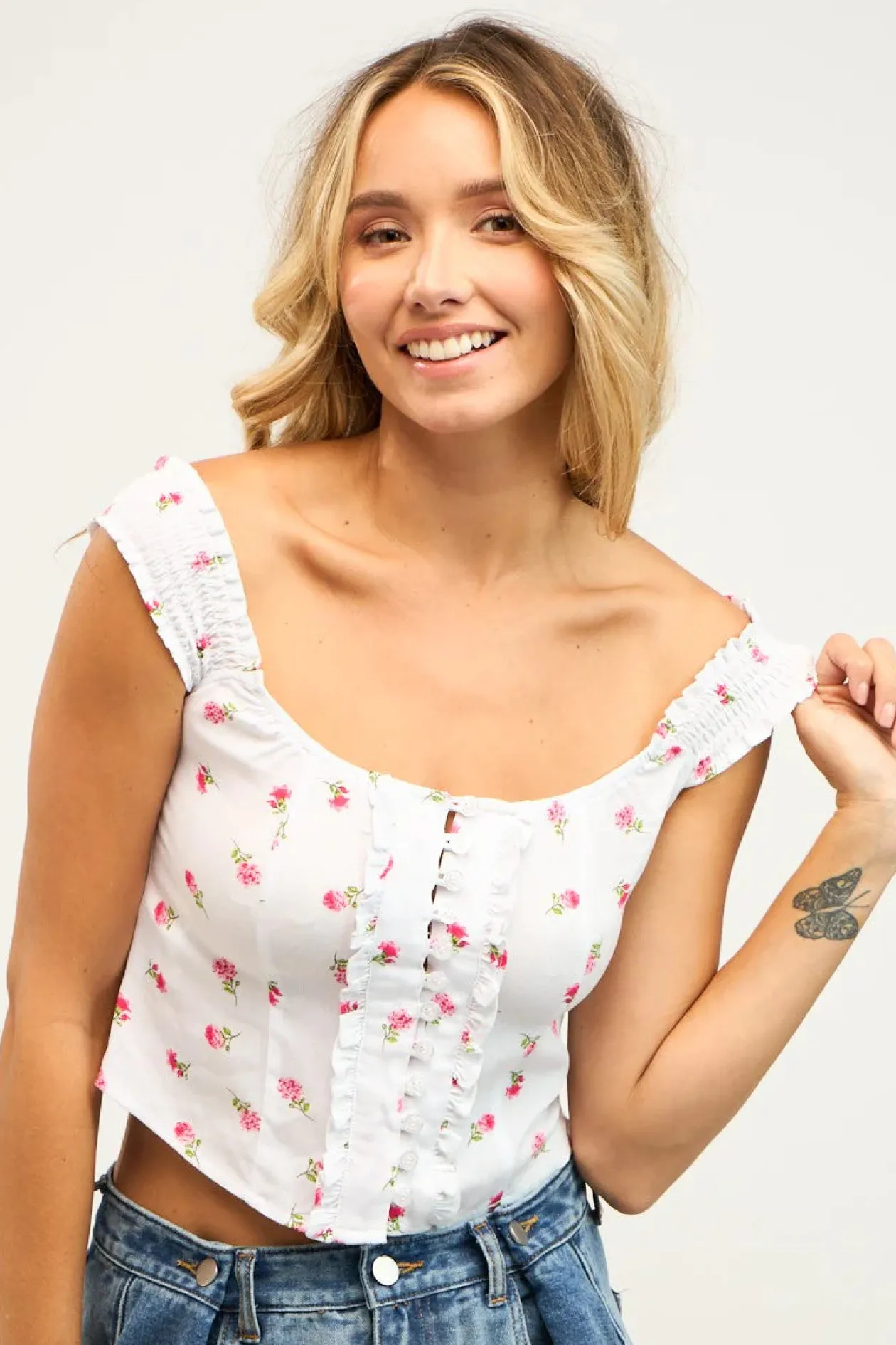 Brunch Date Corset Top