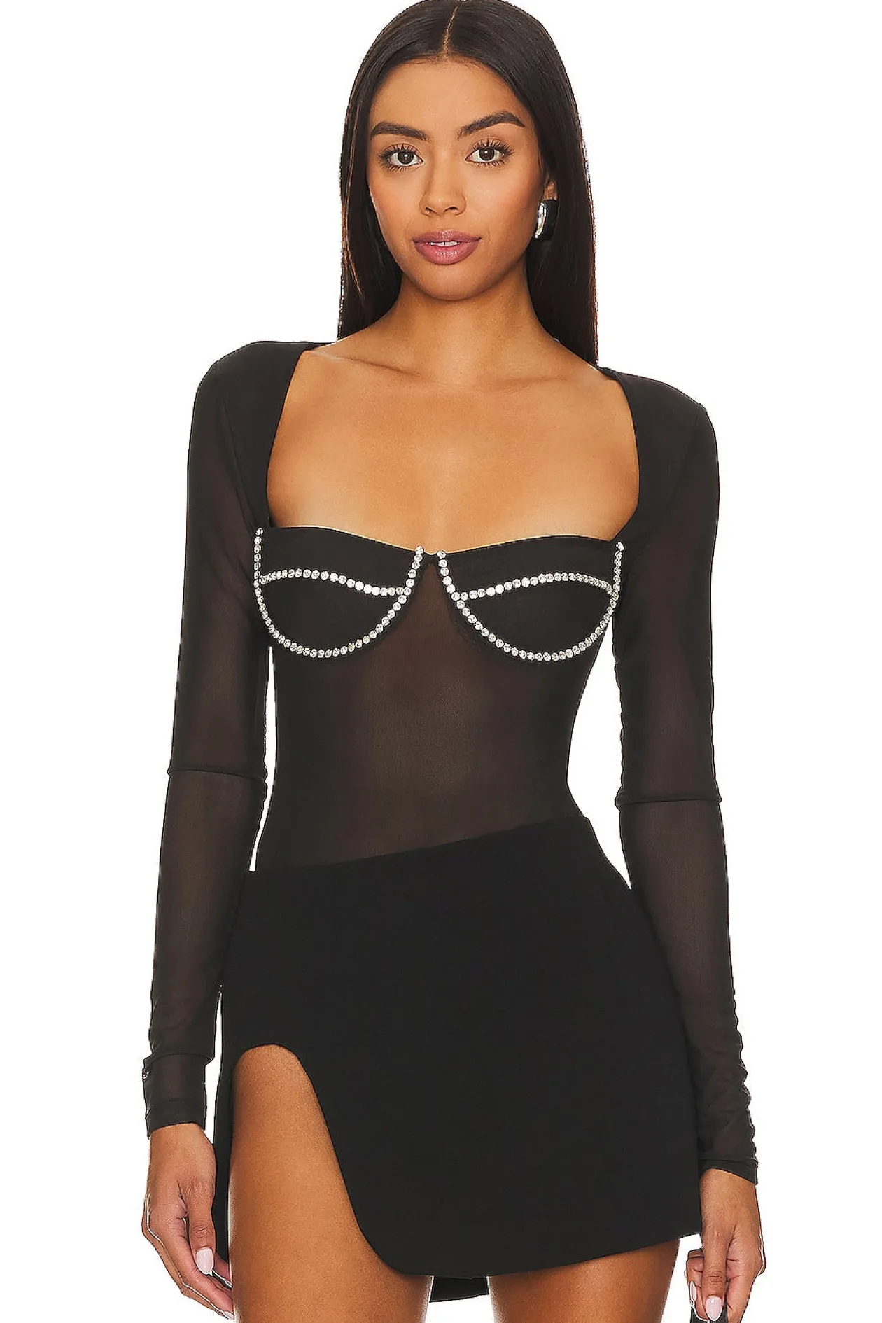 Carter Diamante Bodysuit