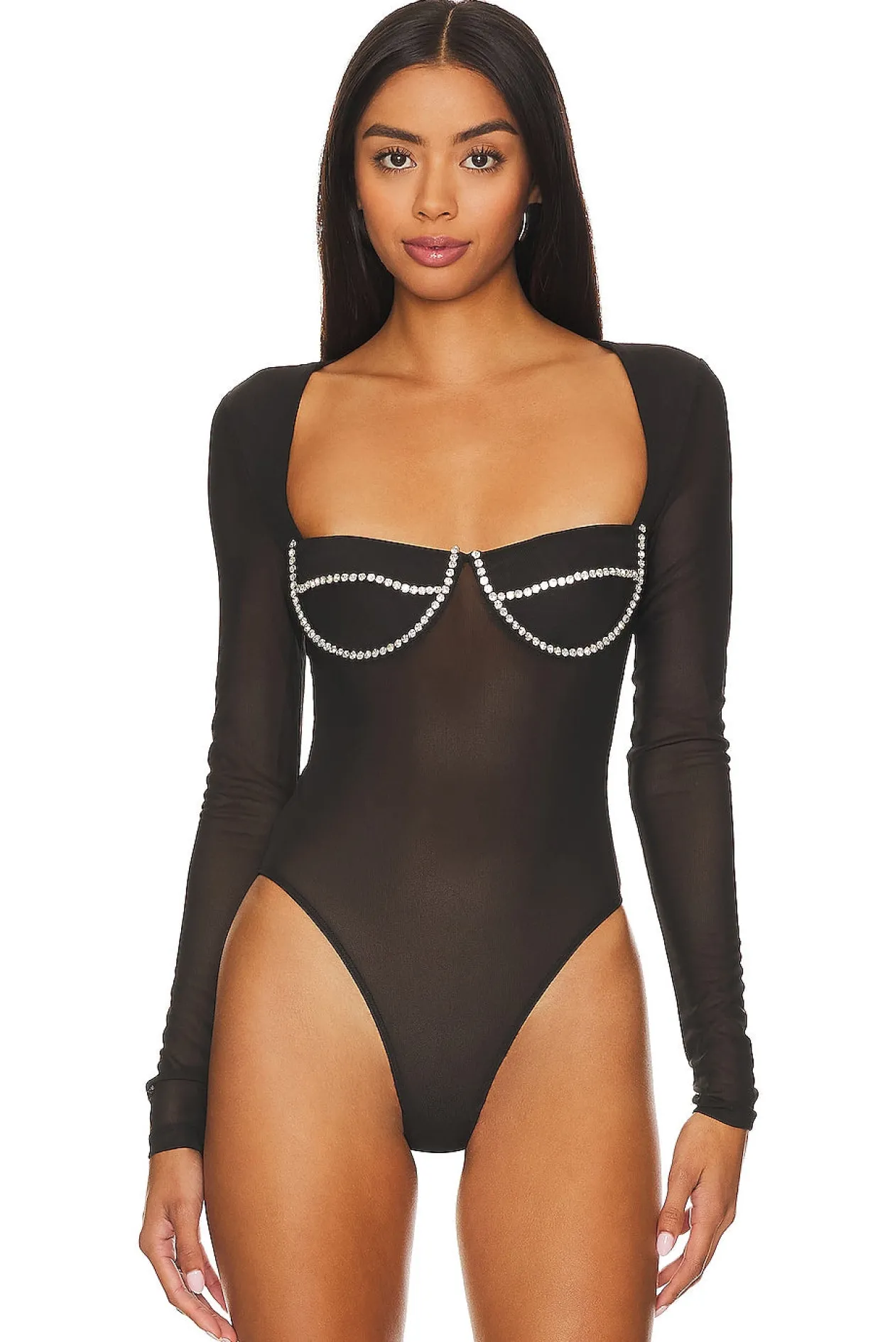 Carter Diamante Bodysuit