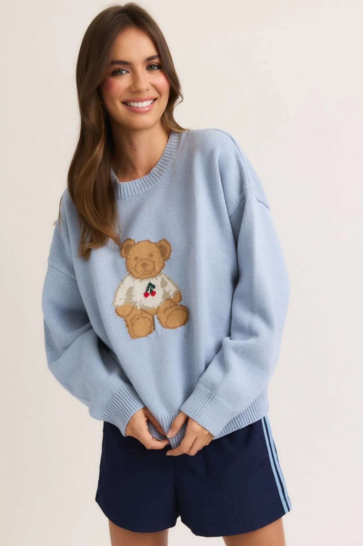 Cherry Bear Sweater