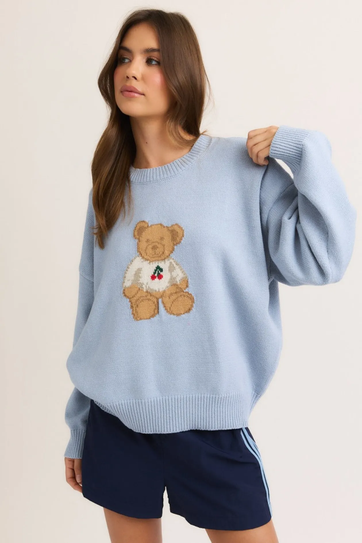 Cherry Bear Sweater