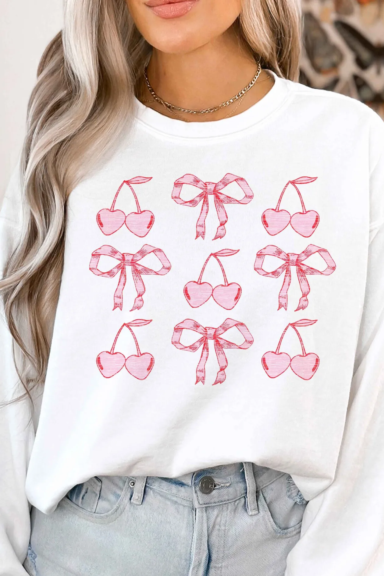 Cherry Coquette Sweatshirt