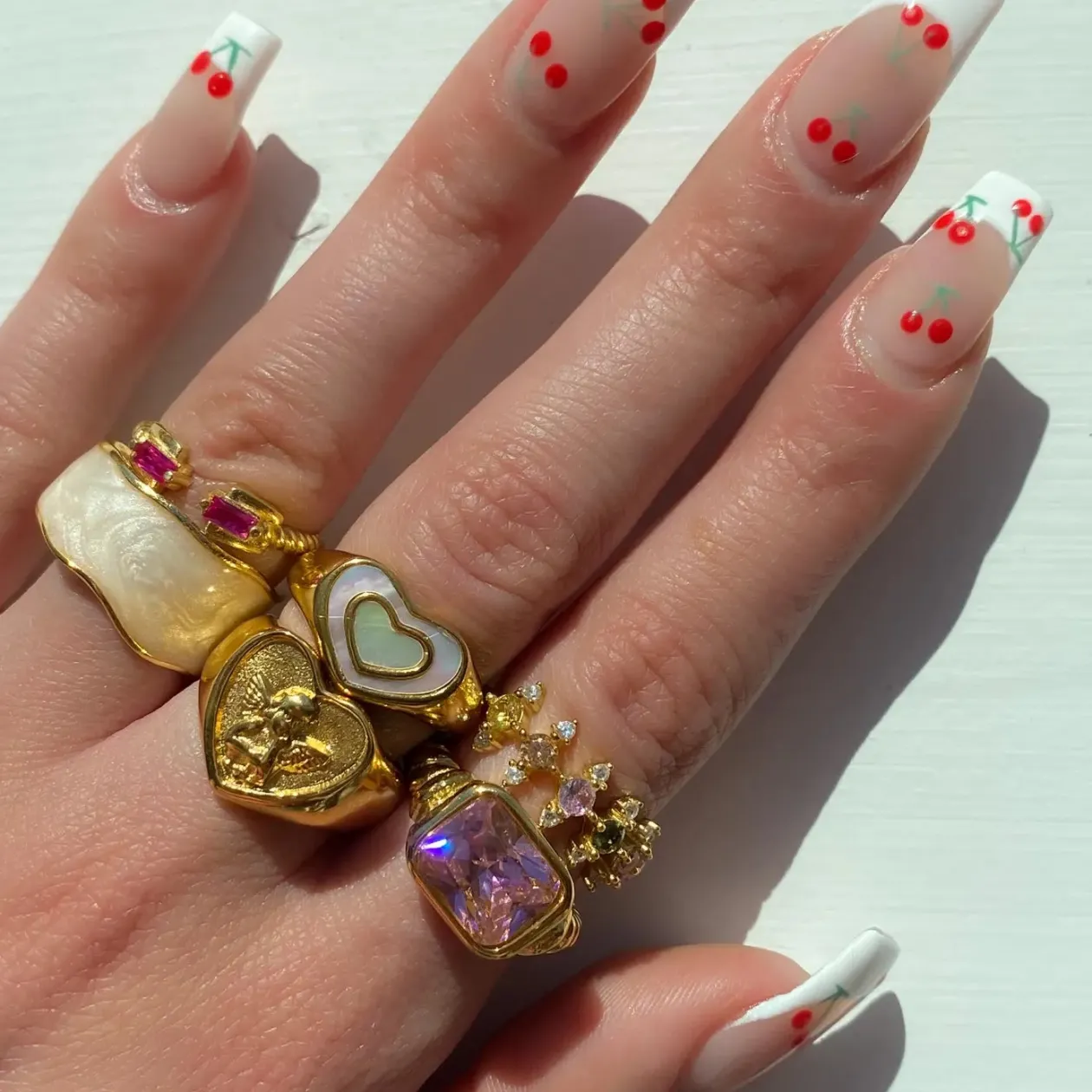 Cherub Signet Ring - Size 7