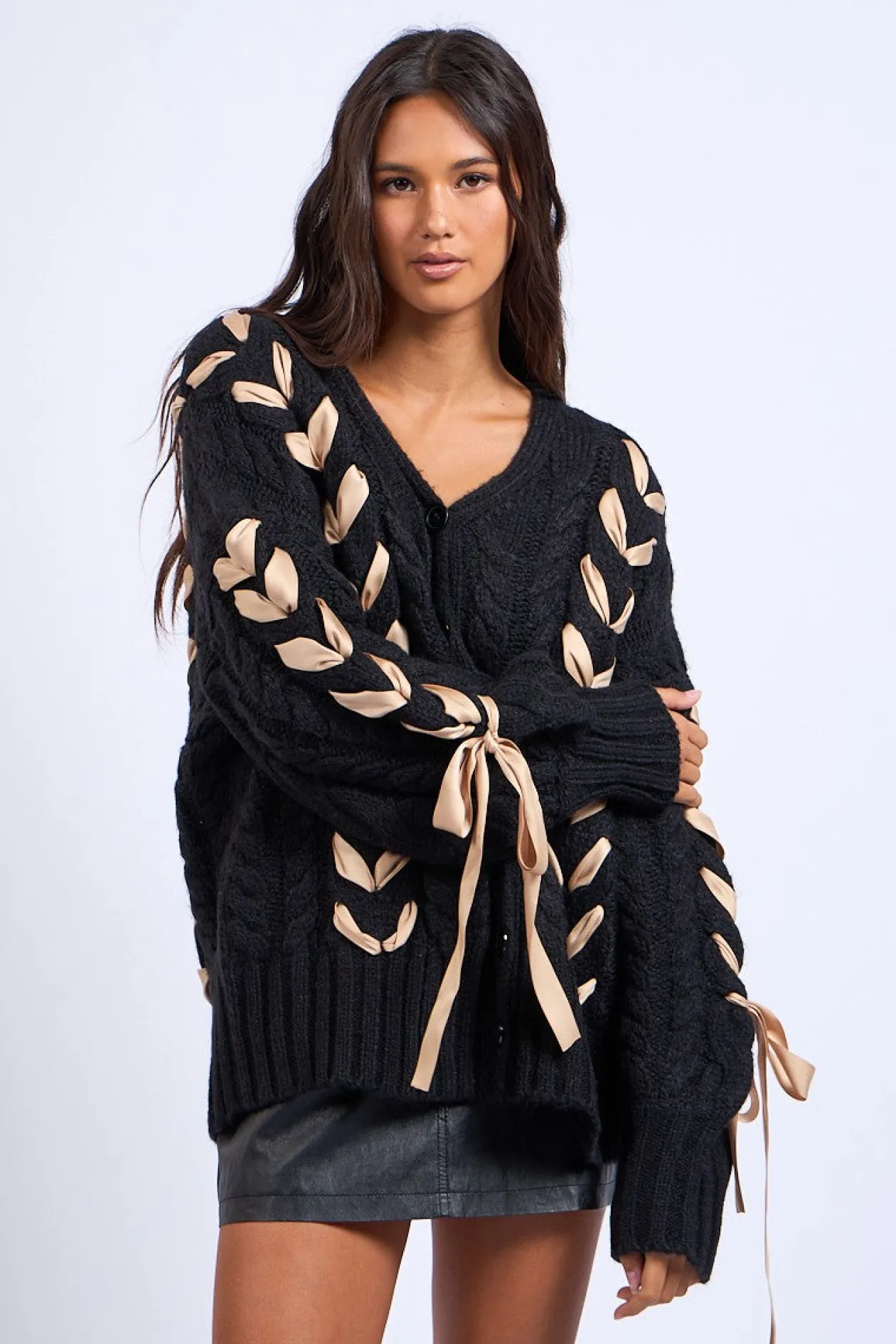 Cozy Up Ribbon Cardi