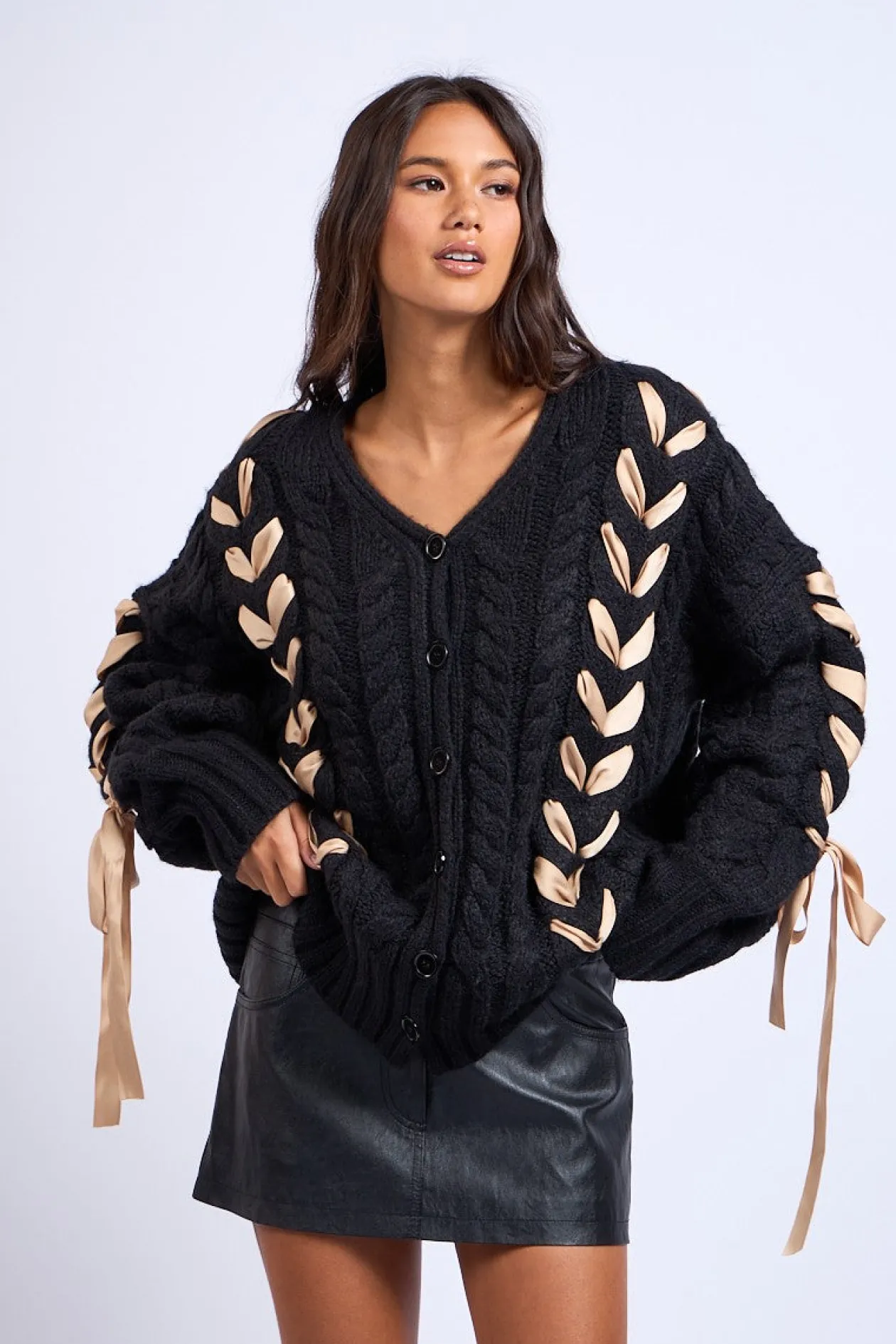 Cozy Up Ribbon Cardi