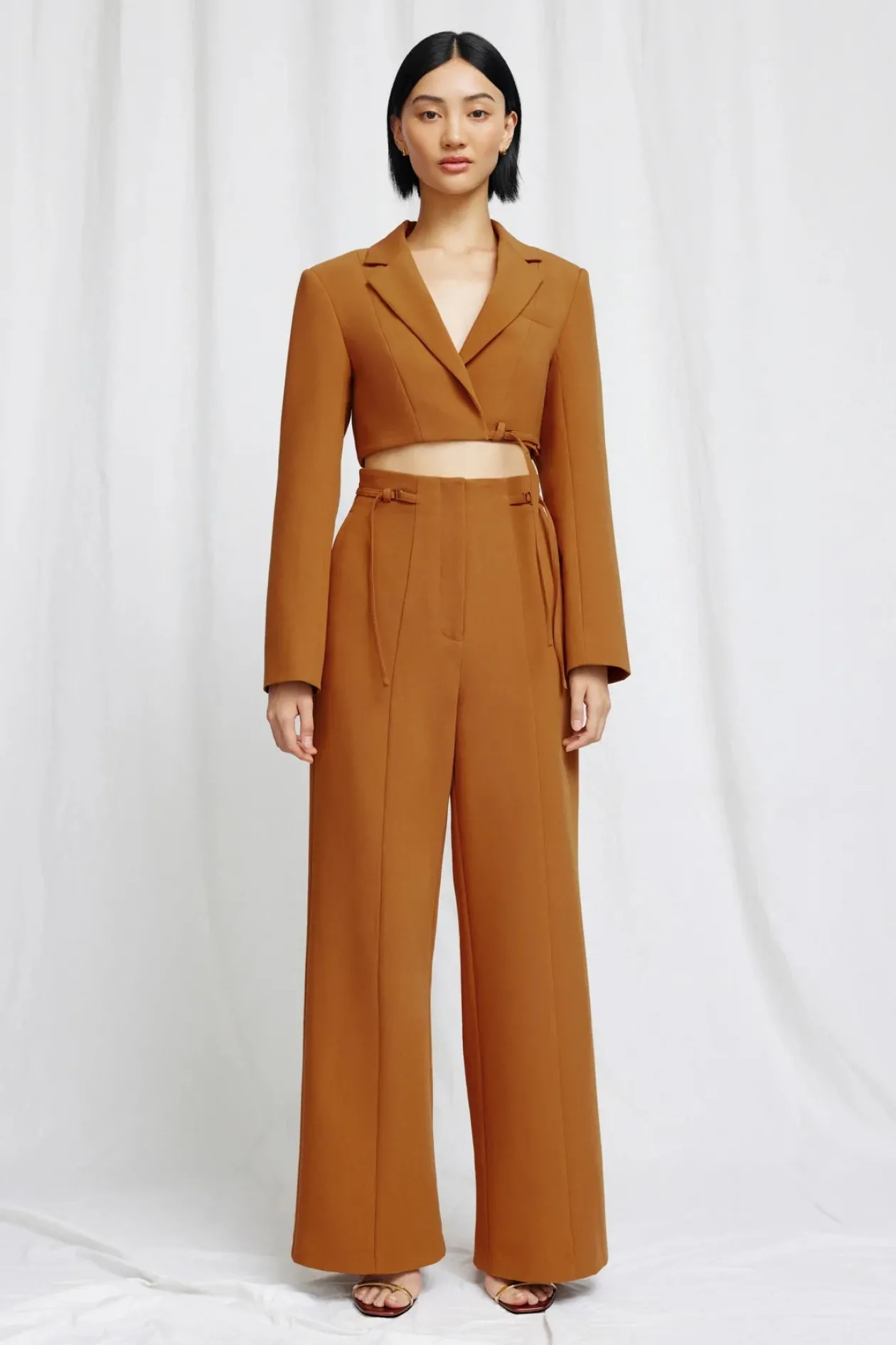 Elka Pant in Caramel