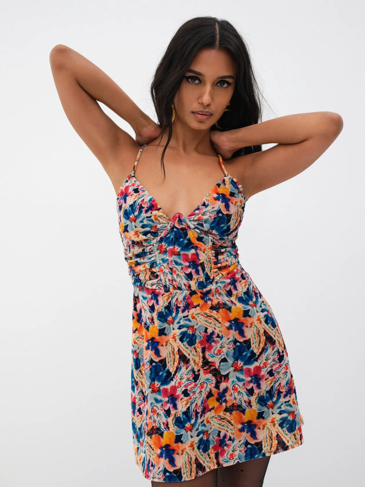 For Love & Lemons Brooklyn Mini Dress