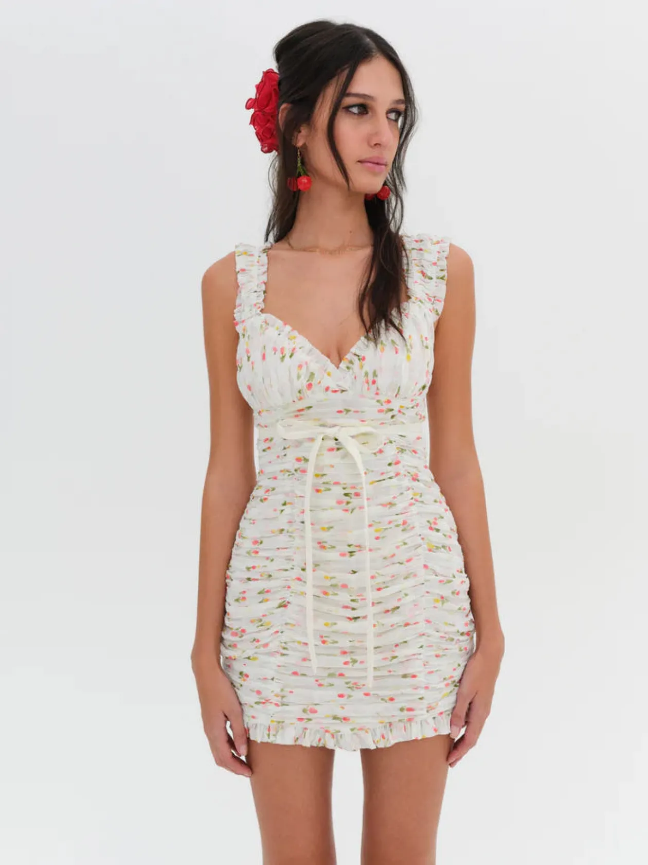 For Love & Lemons Elodie Mini Dress