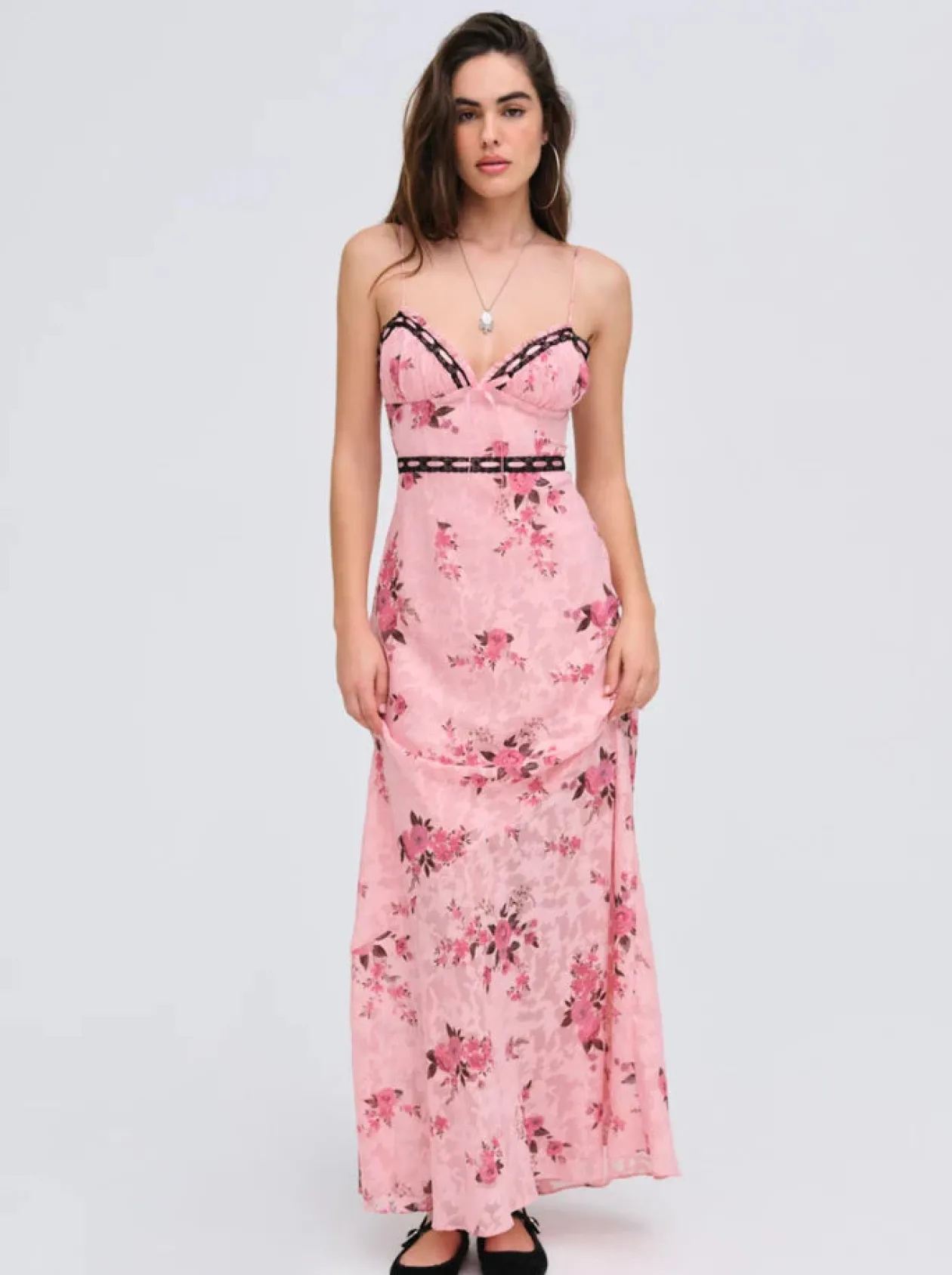 For Love & Lemons Guinevere Maxi Dress
