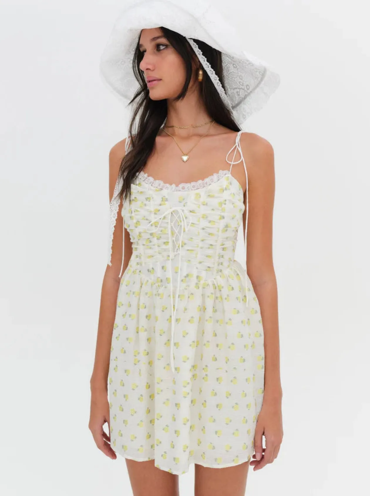 For Love & Lemons Kiela Mini Dress