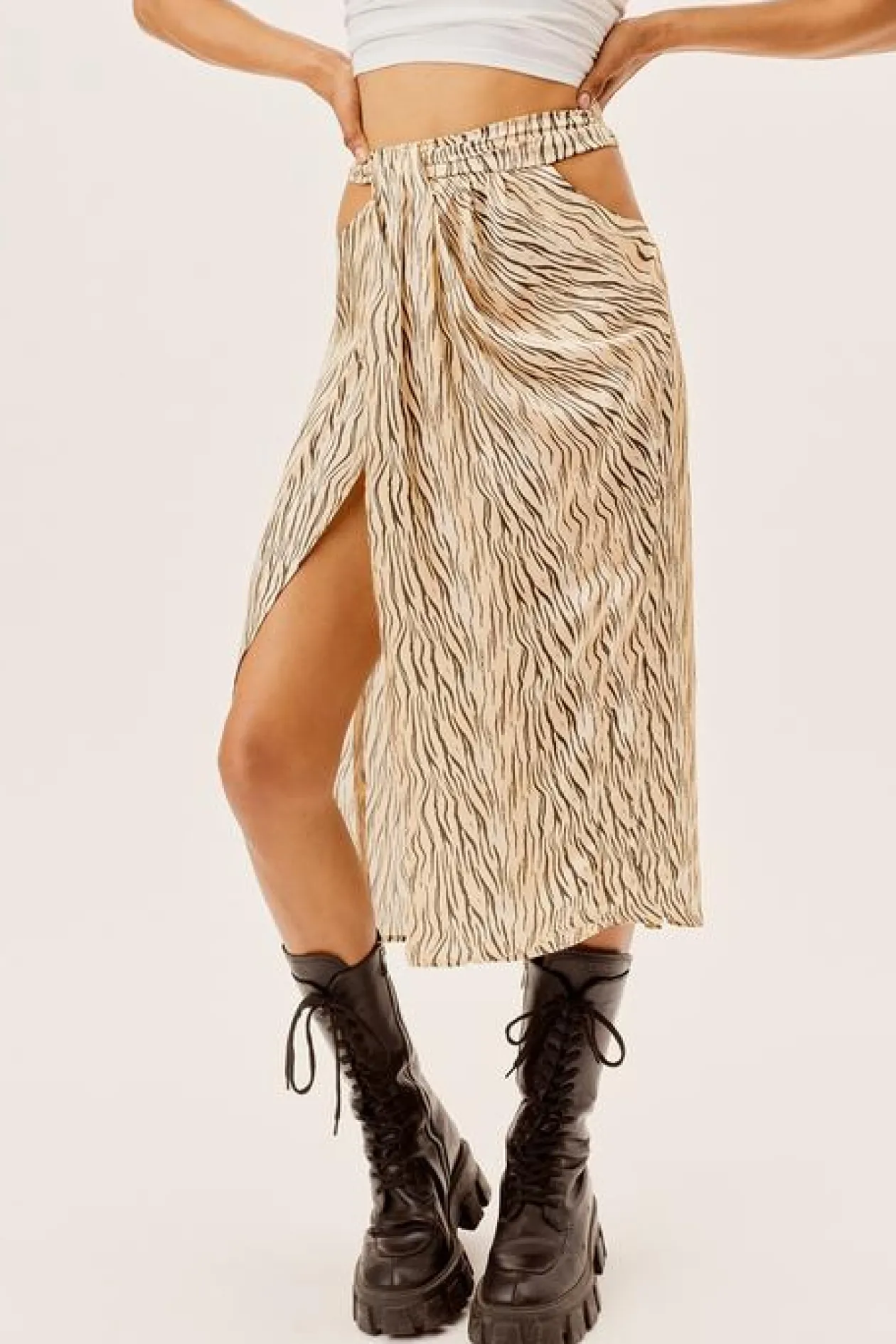 For Love & Lemons Lily Midi Skirt