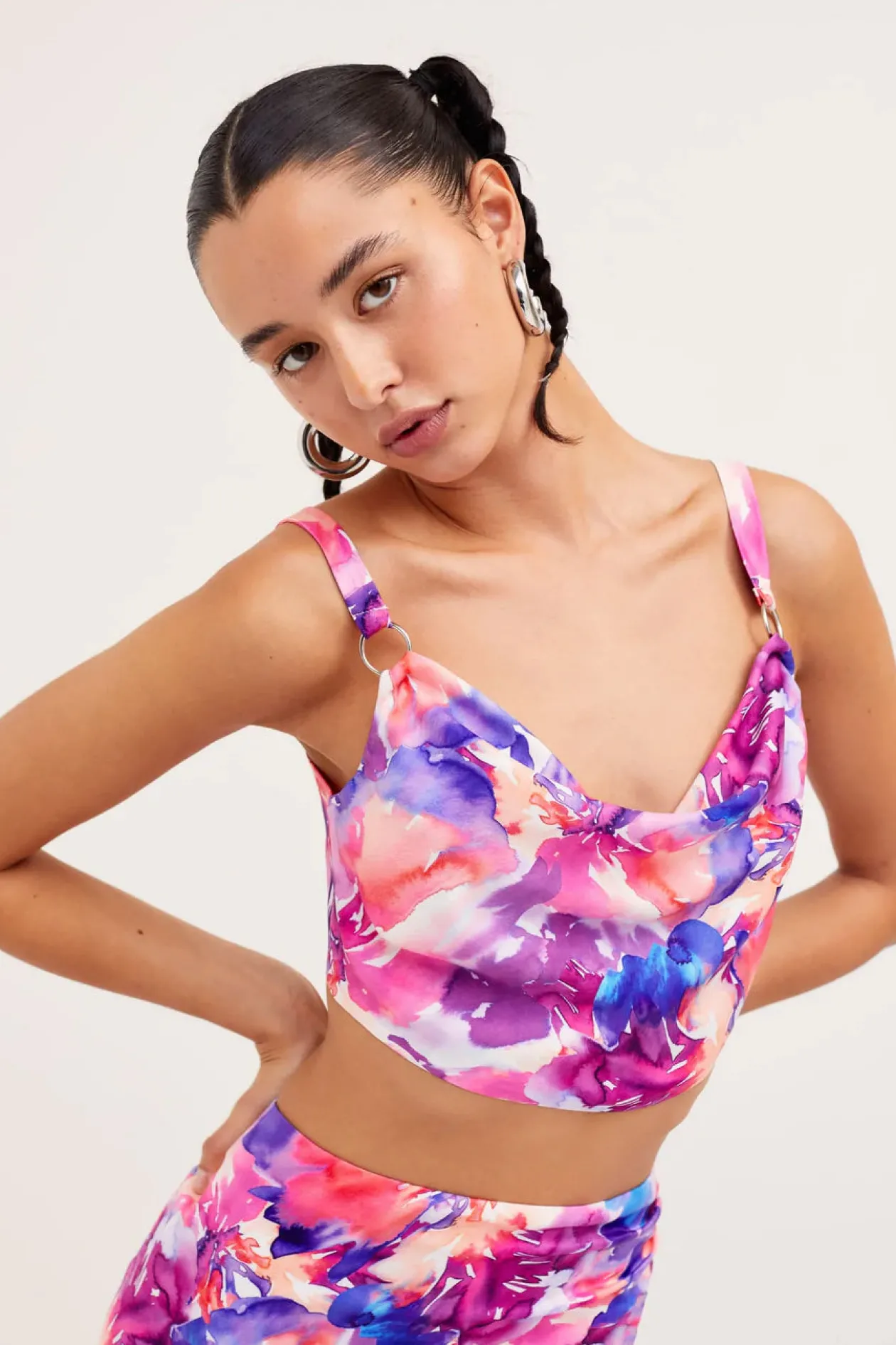 For Love & Lemons Natasha Crop Top