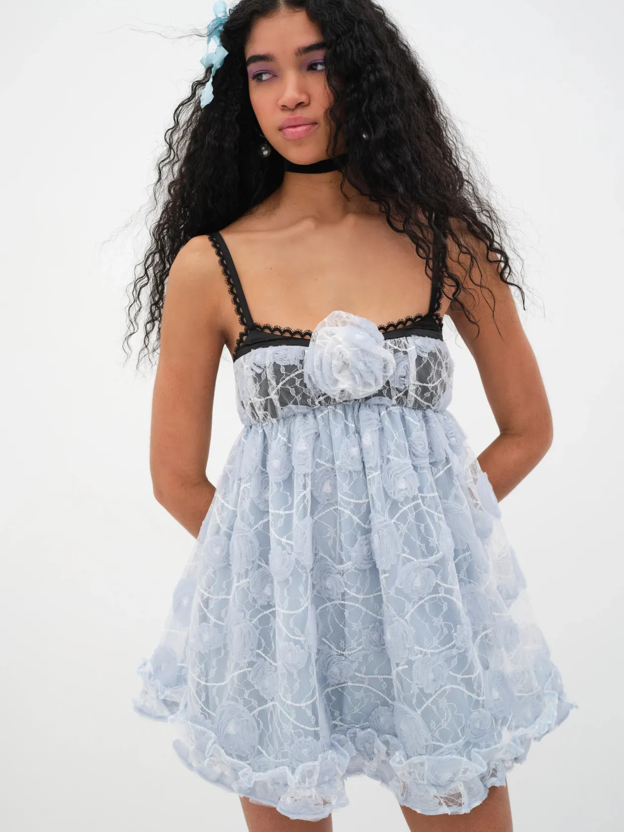 For Love & Lemons Nia Mini Dress