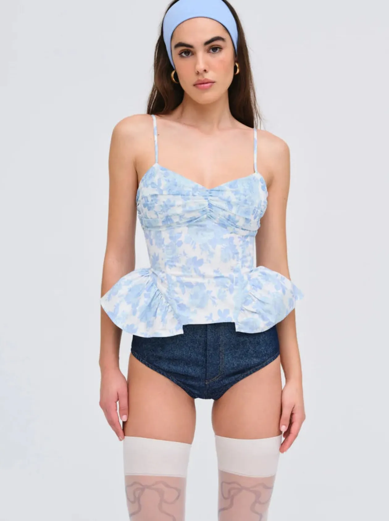 For Love & Lemons Oliver Top