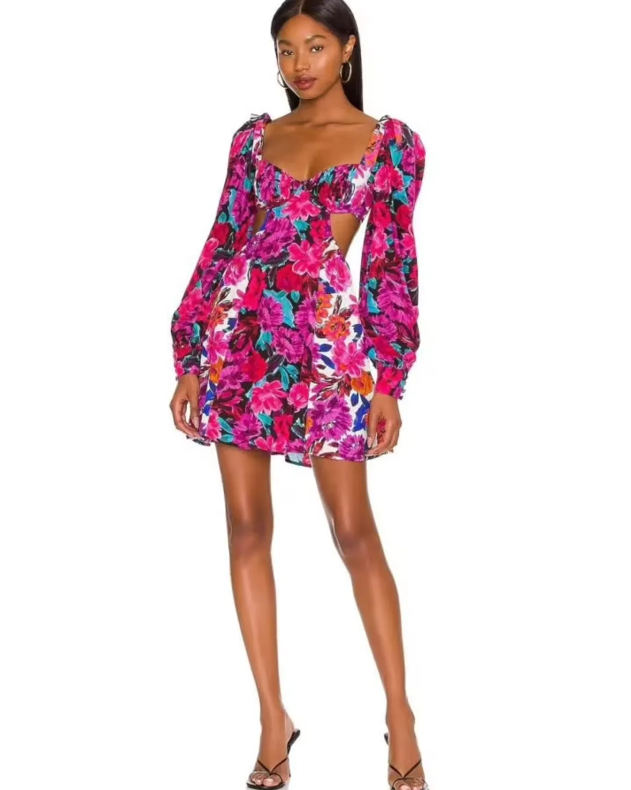 For Love & Lemons Scarlett Mini Dress