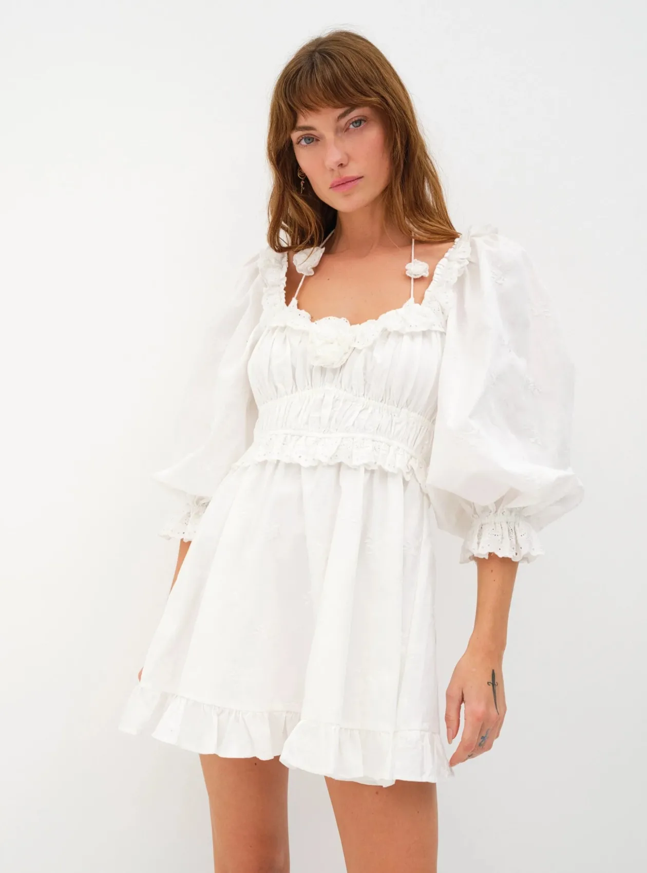 For Love & Lemons Tiana Mini Dress
