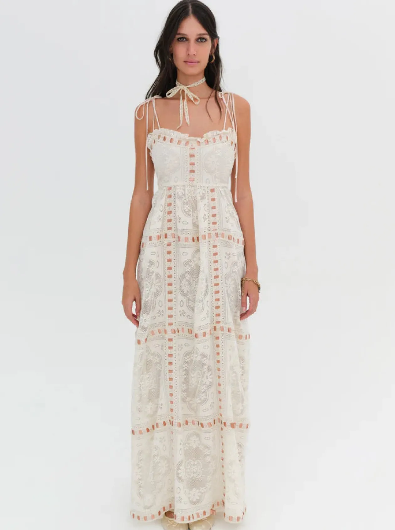 For Love and Lemons Charlotte Maxi Dress