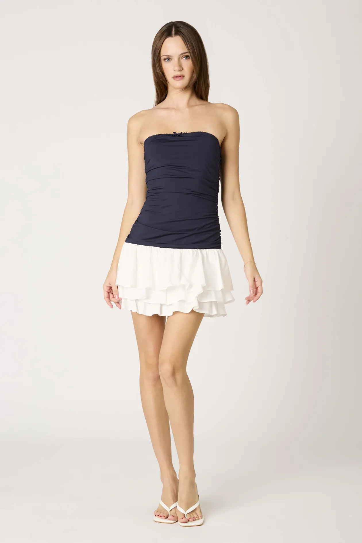 Game Over Colorblock Mini Dress