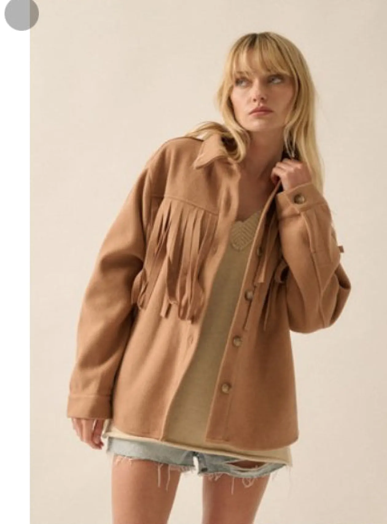 Gold Rush Fringe Jacket