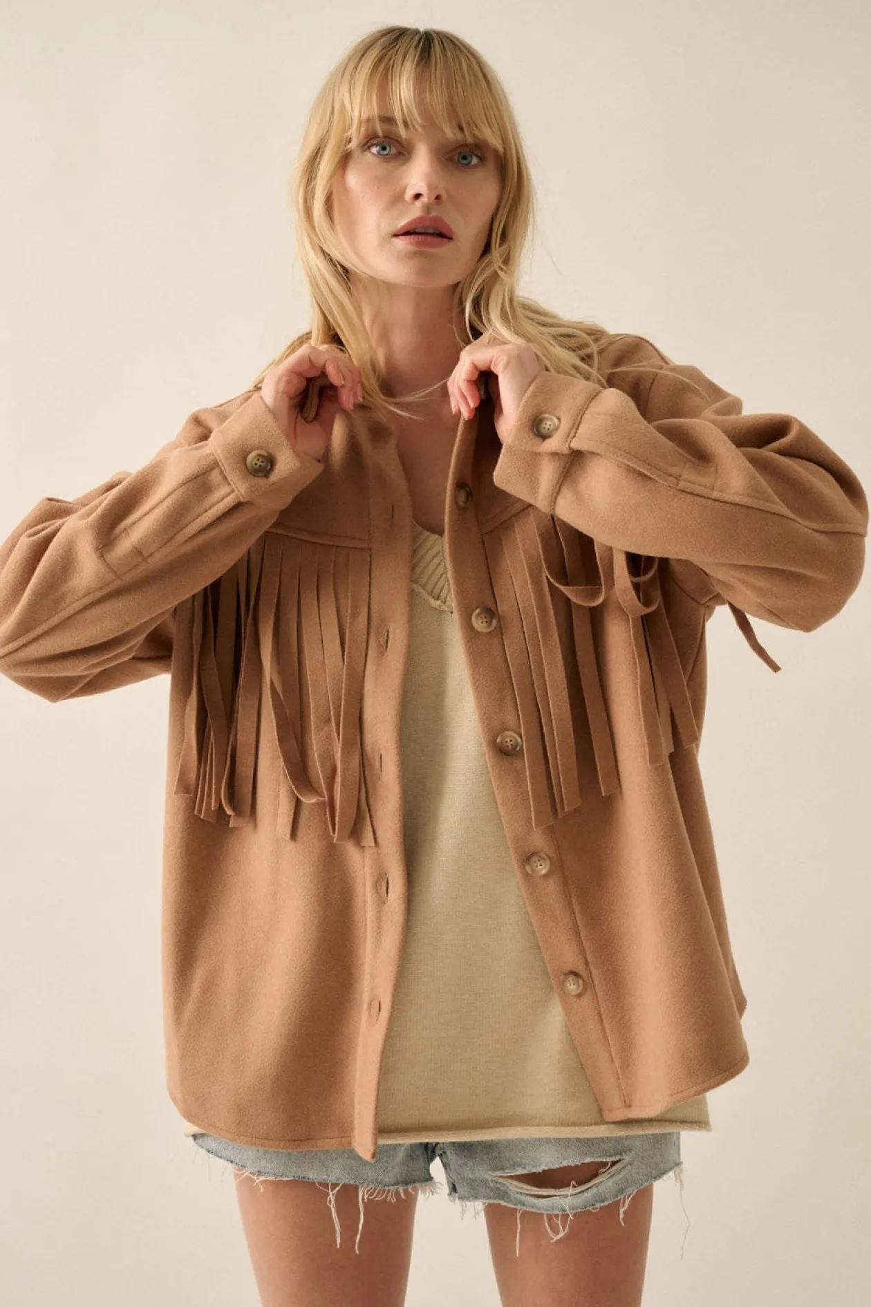 Gold Rush Fringe Jacket