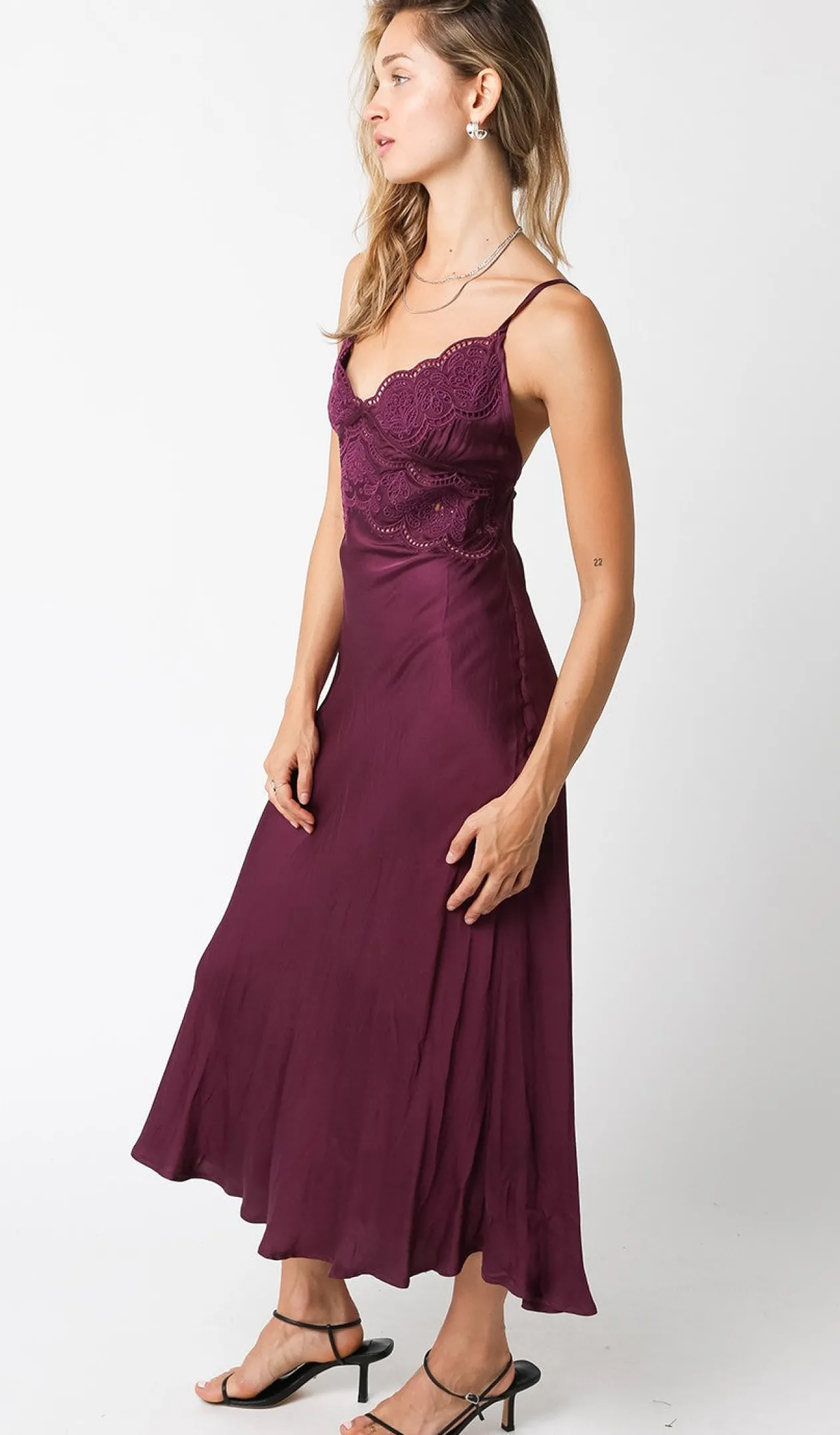 Heidi Silk Midi Dress