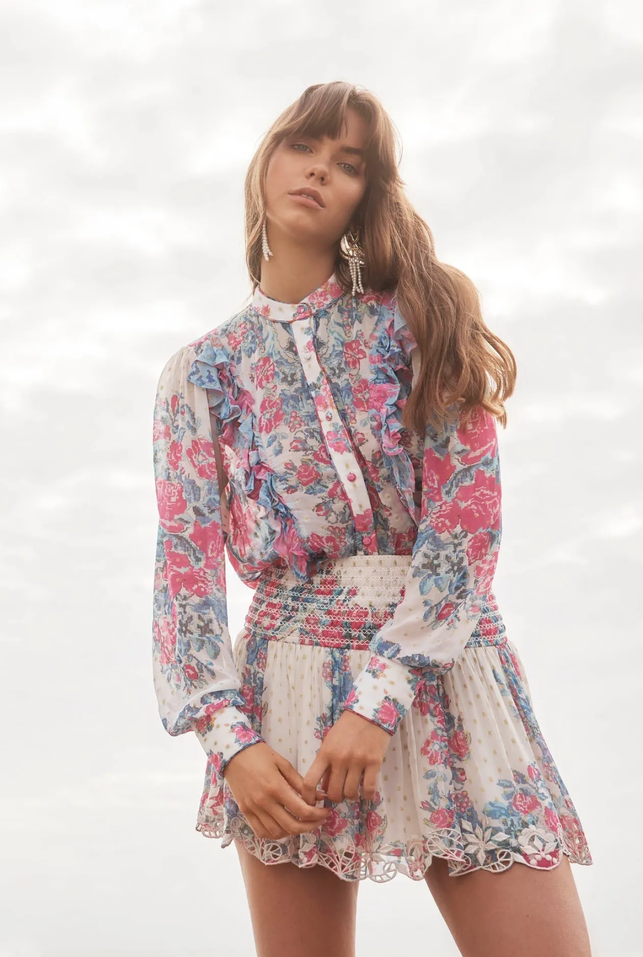 Hemant & Nandita Mila Mini Skirt