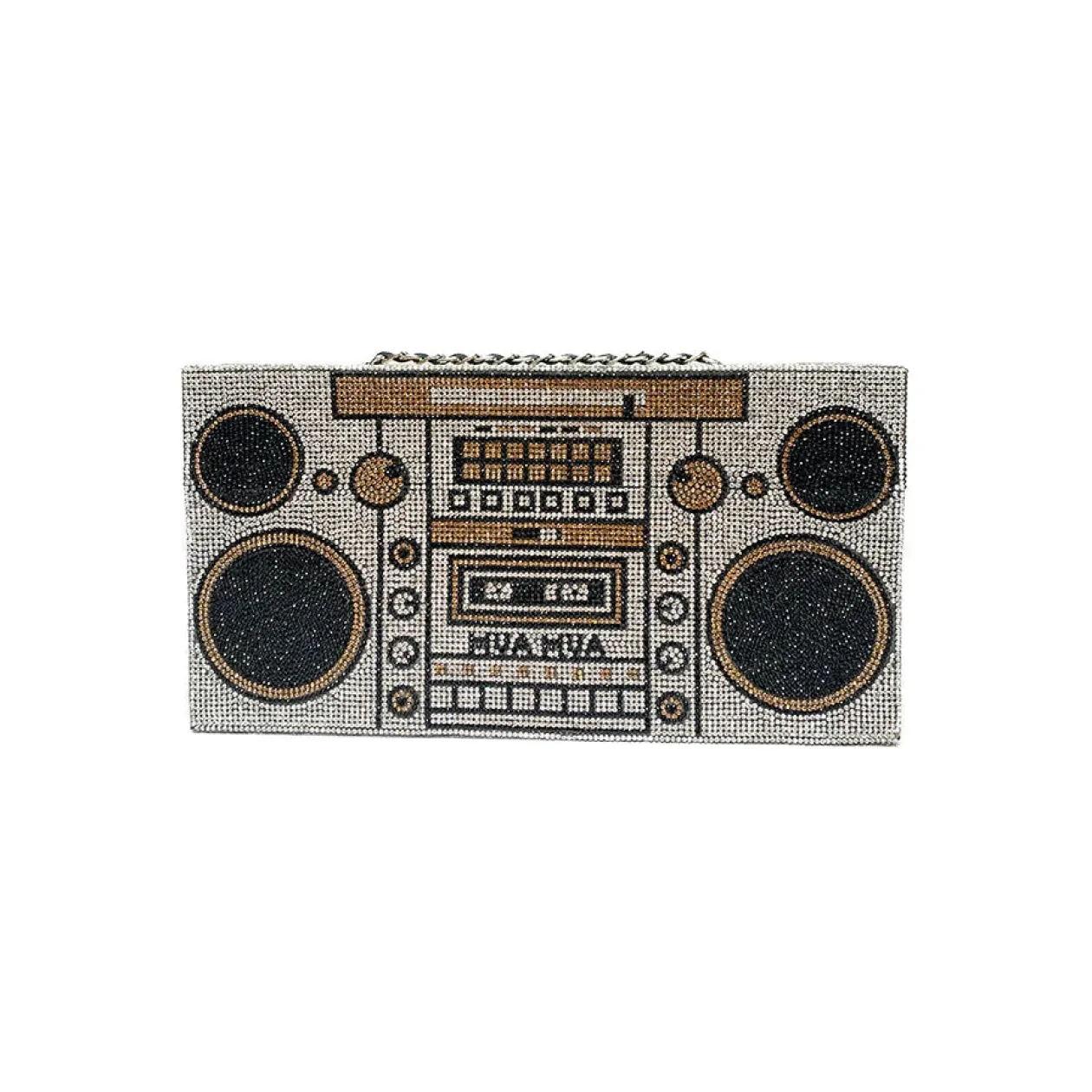 House of Mua Mua Boombox Crystal Shoulder Bag
