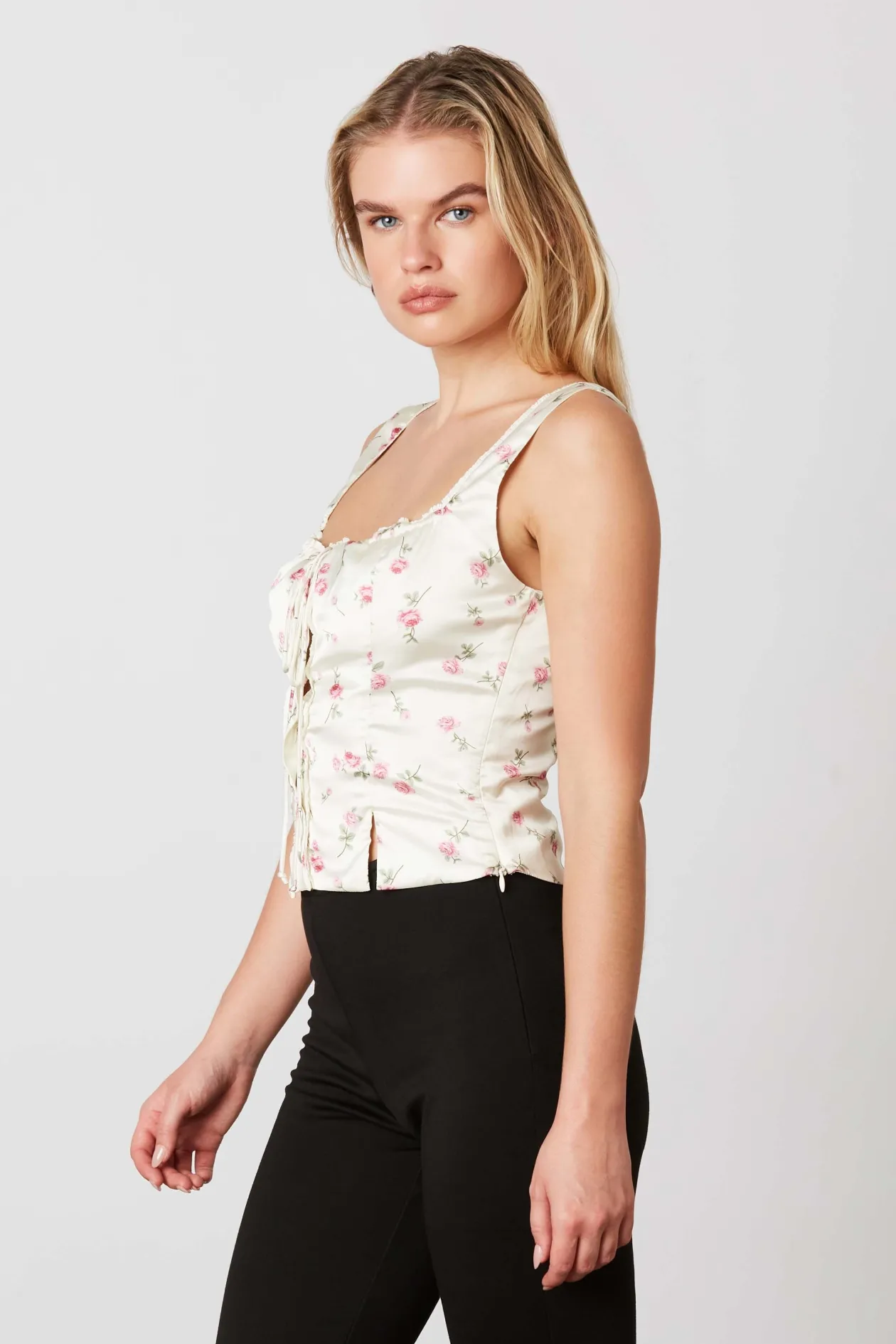 Ivory Rose Corset Top