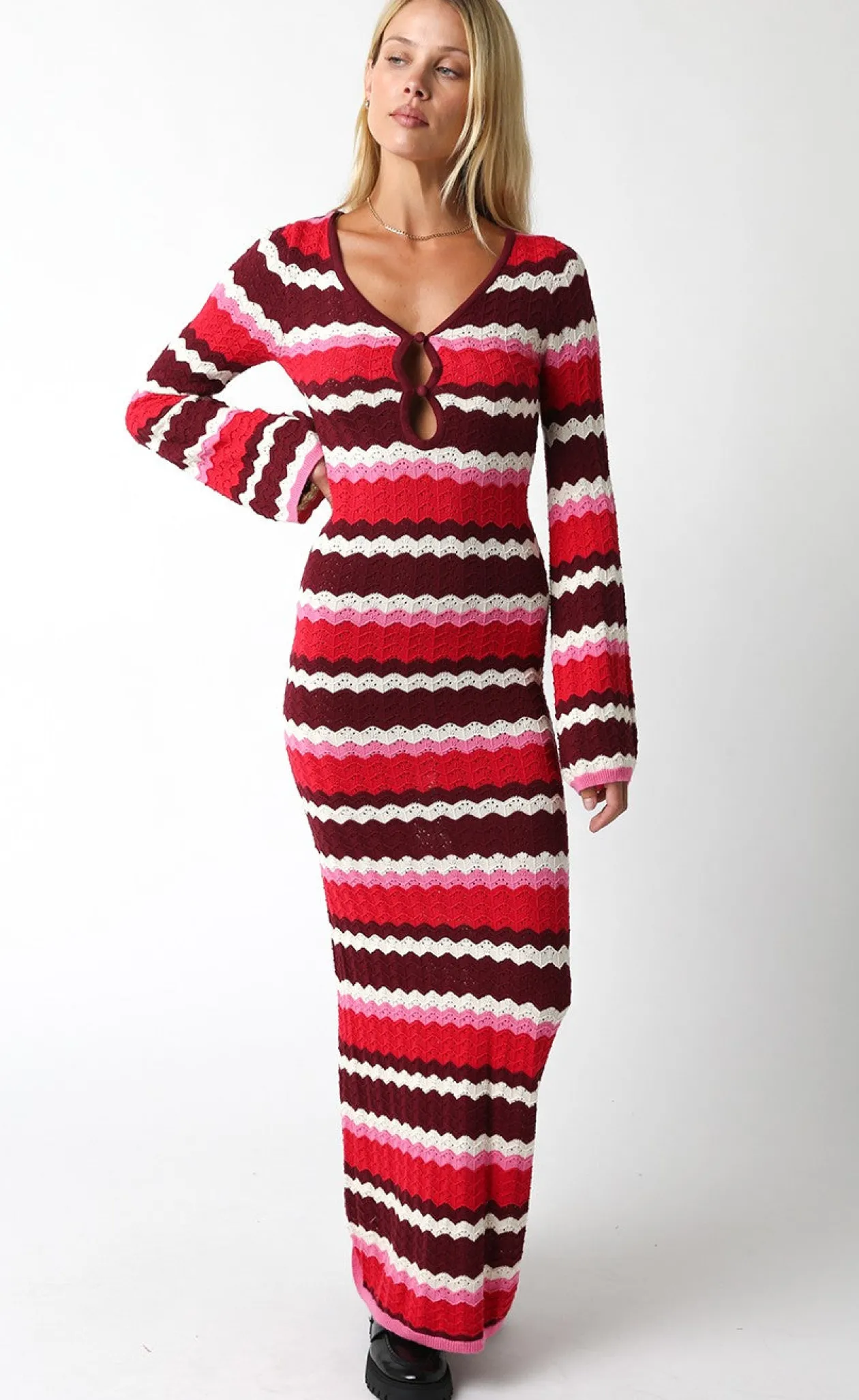 Kristin Sweater Maxi Dress