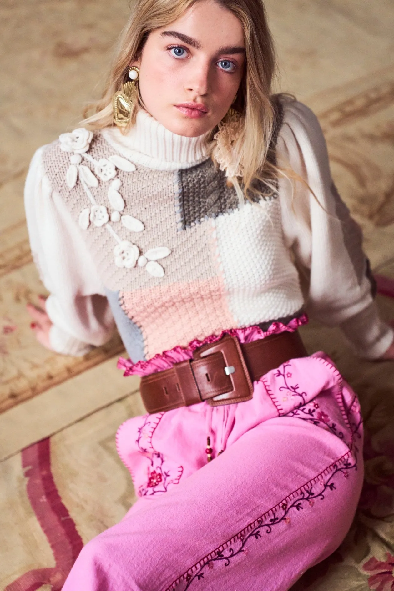 Loveshackfancy Allan Pullover Sweater