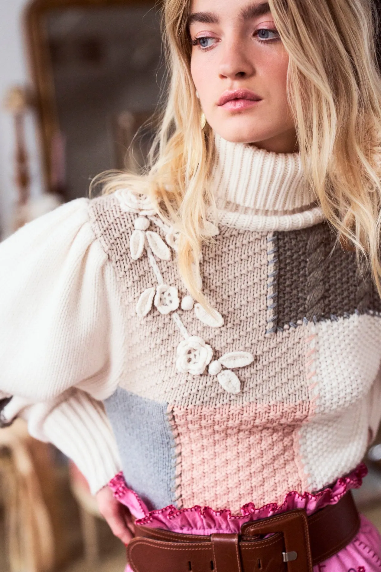 Loveshackfancy Allan Pullover Sweater