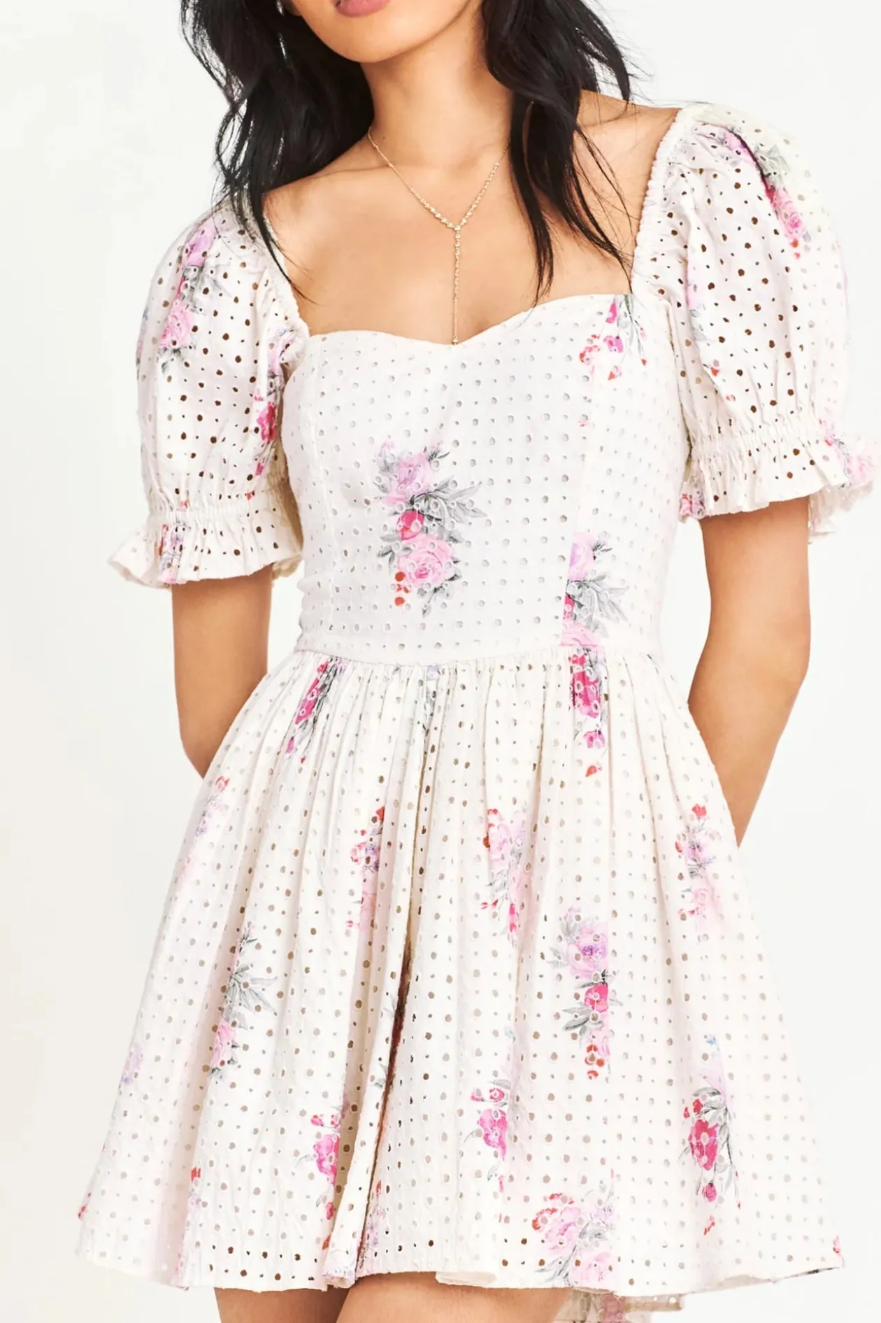 Loveshackfancy Altima Dress in Spanish Lavender