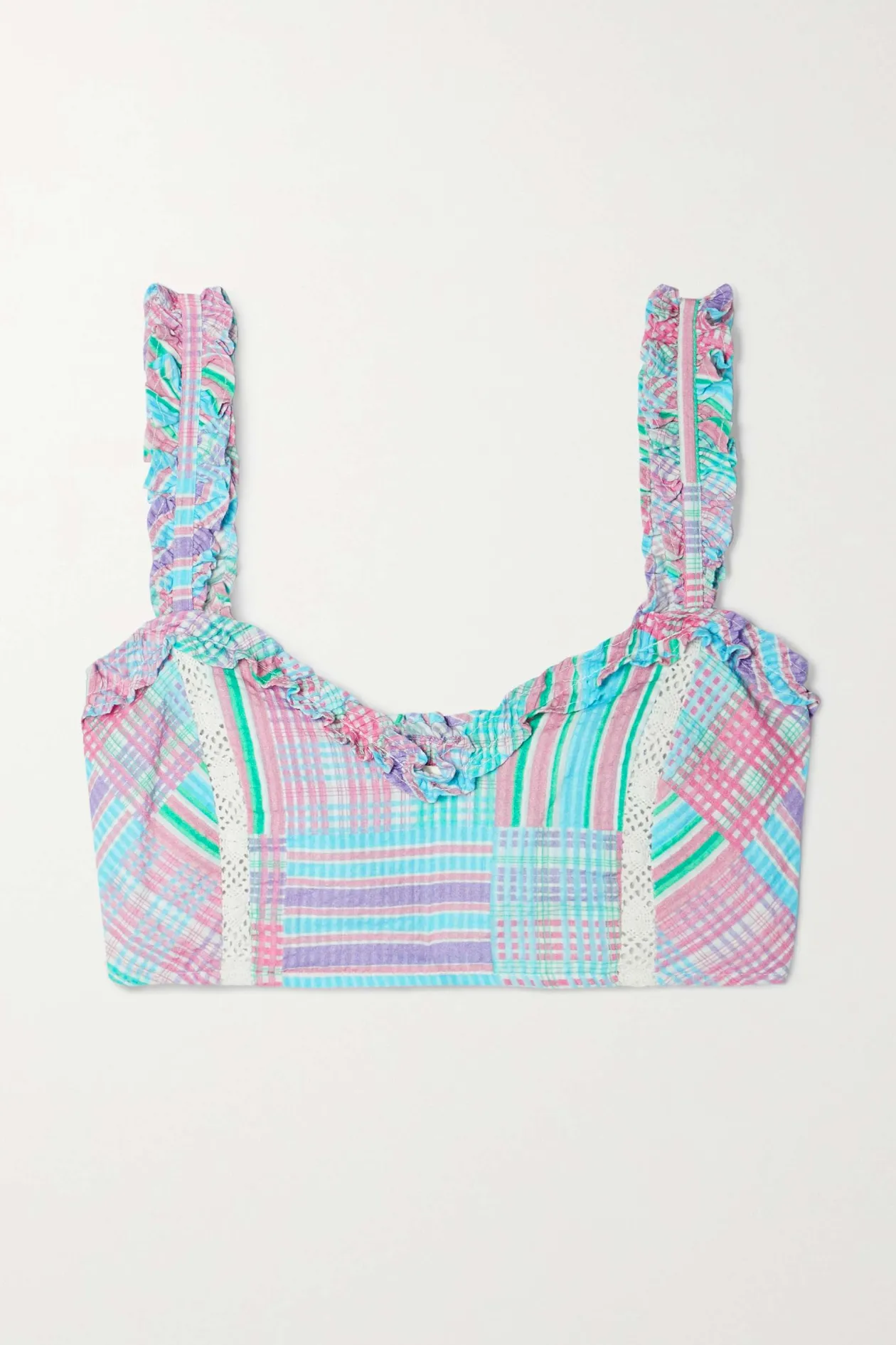 Loveshackfancy Mireya Bralette in Candyland Multi