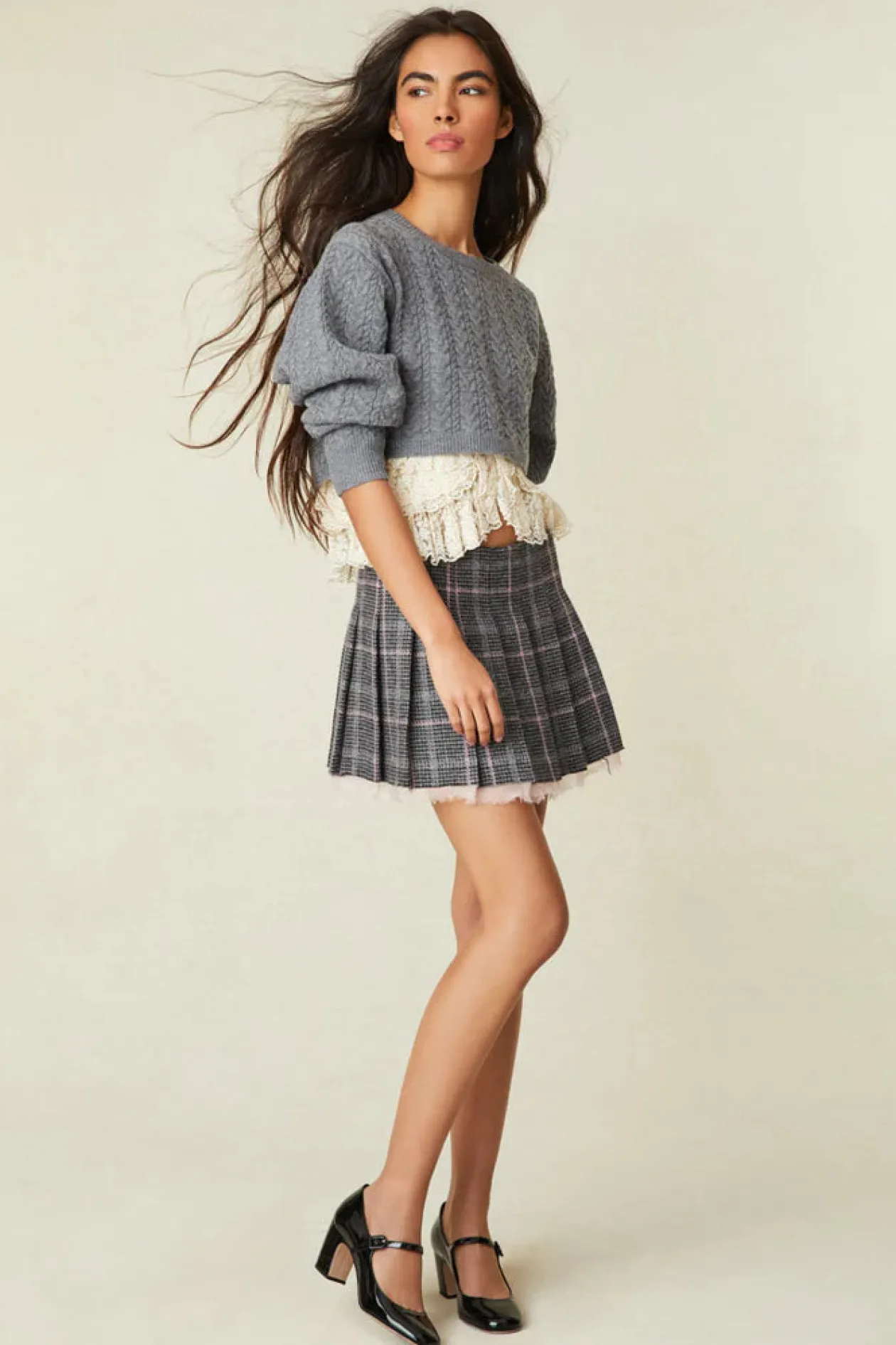 Loveshackfancy Rooney Mini Skirt