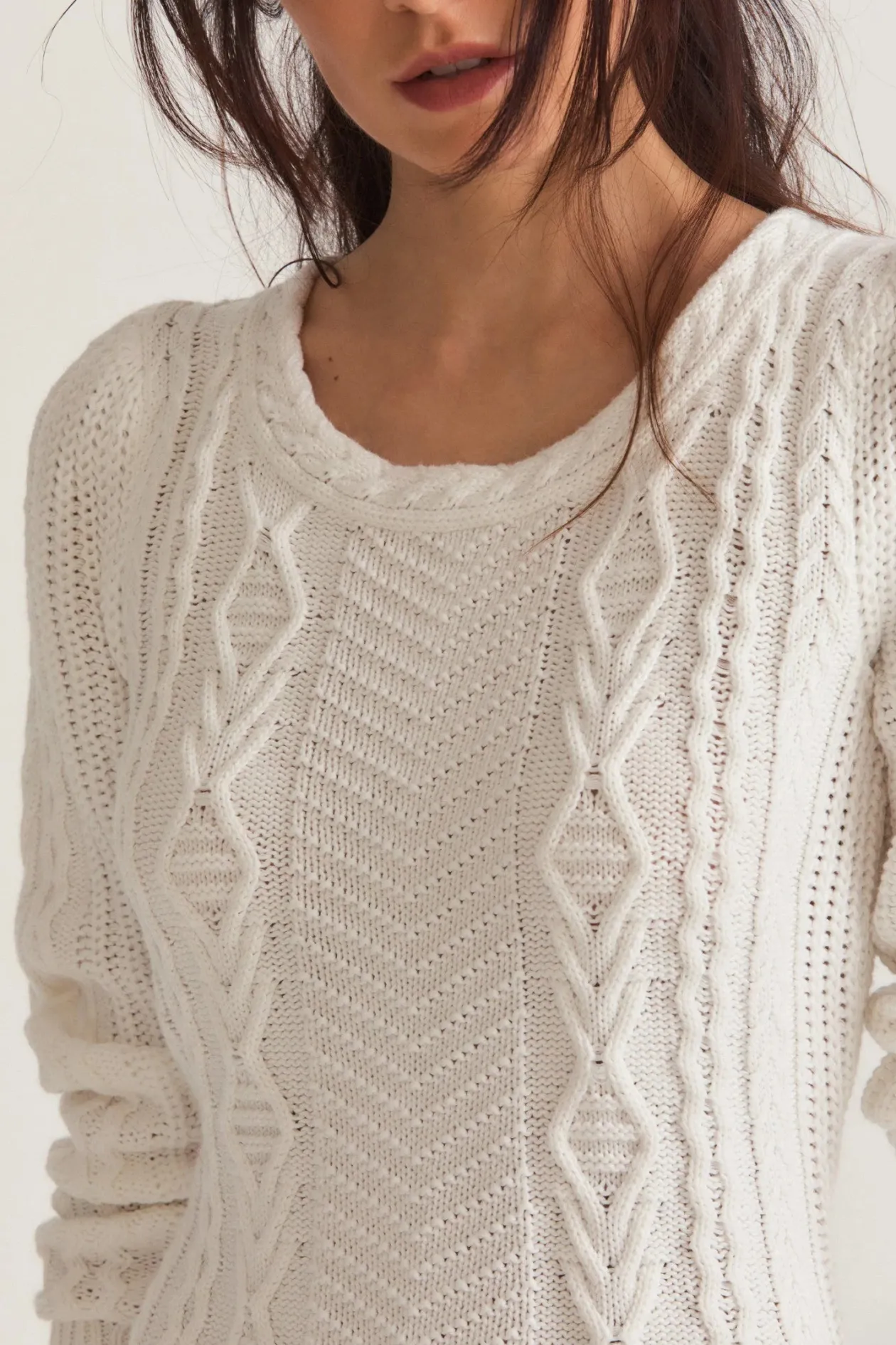 Loveshackfancy Simmonette Mini Dress in Cream