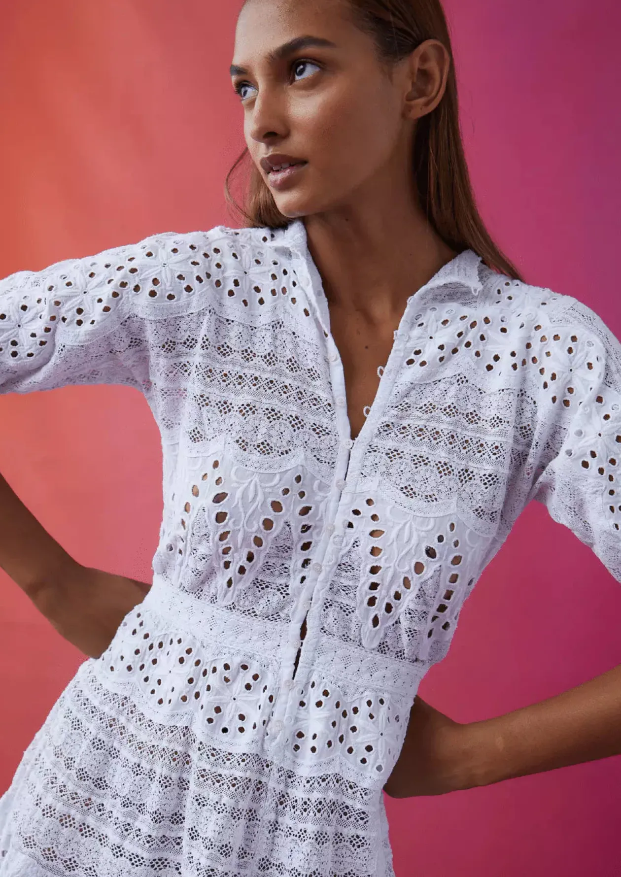 Maia Bergman Vera Dress in Salt