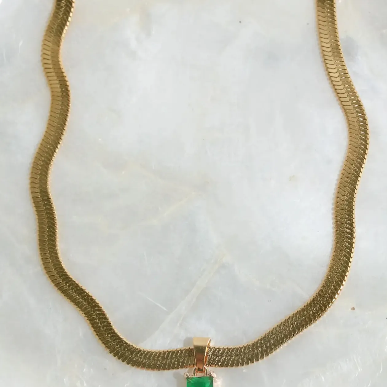 Midori Herringbone Necklace