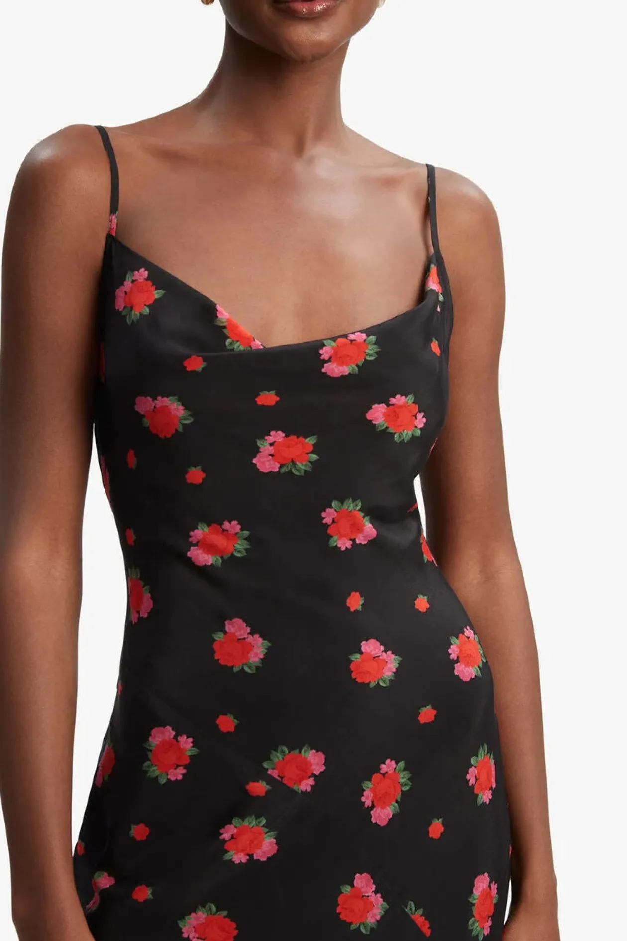 Monroe Cowl Neck Maxi Dress