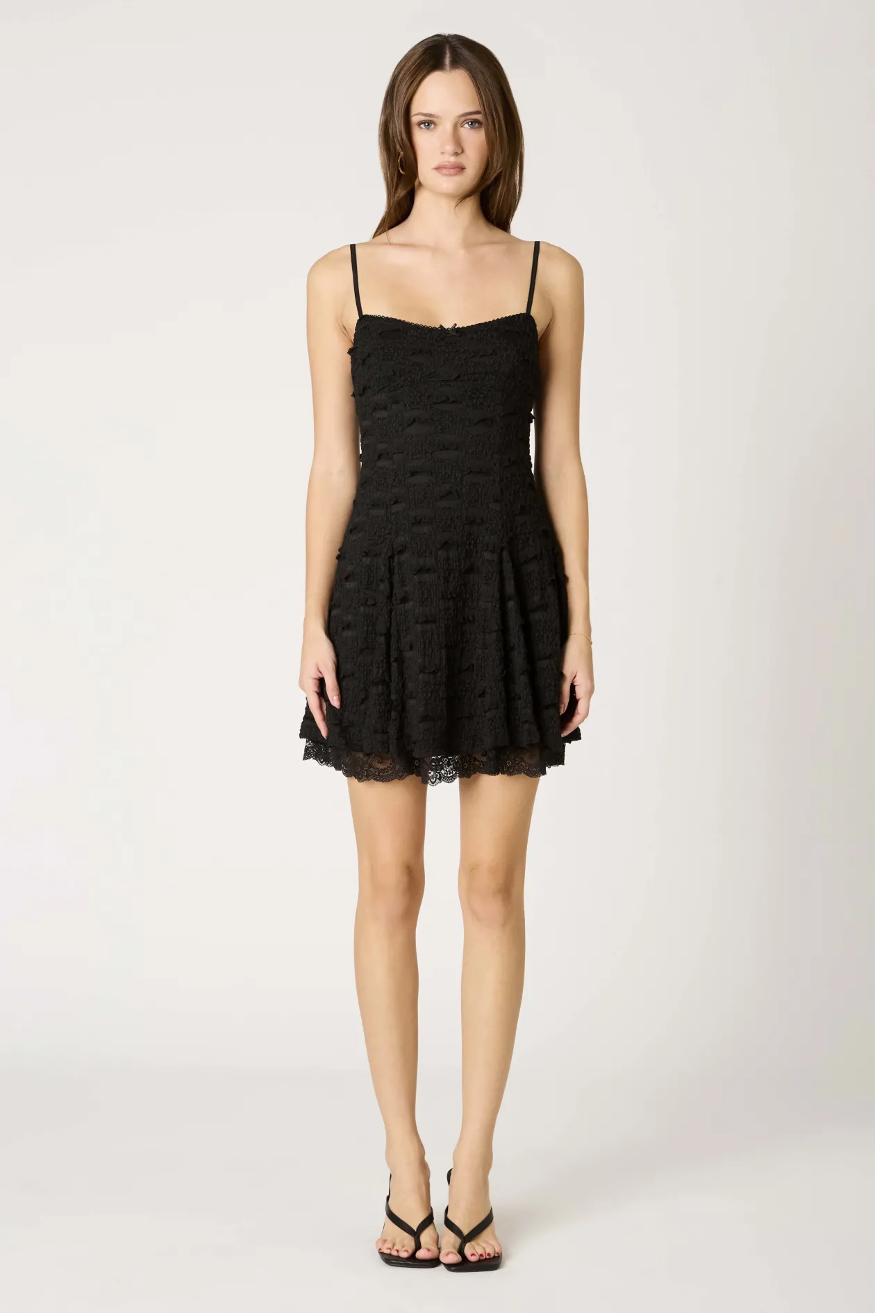 One Last Dance Lace Mini Dress