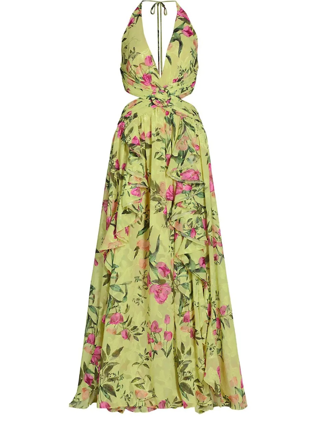 PatBo Tula Cut-Out Maxi Dress