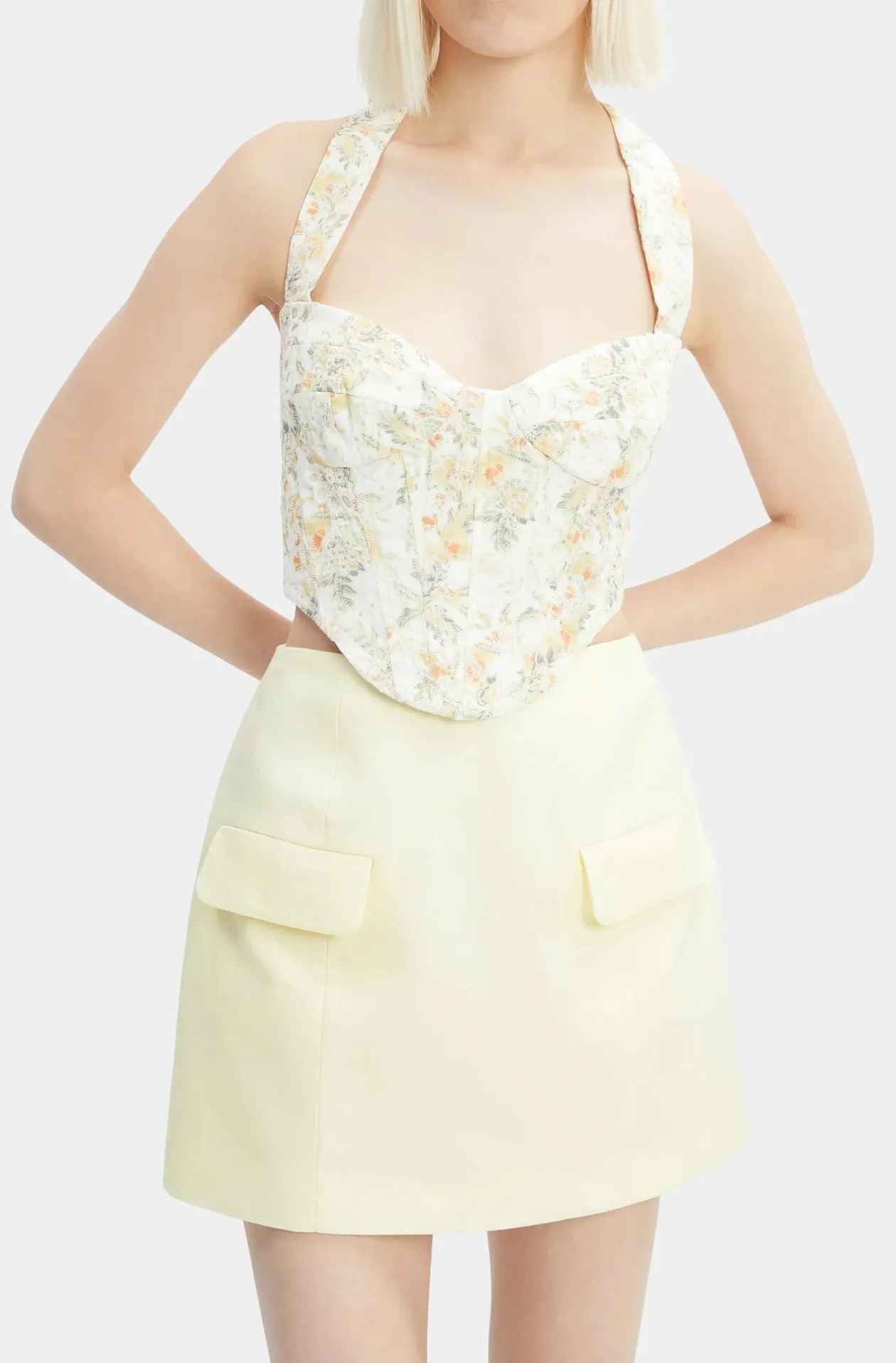 Pollie Halter Corset Top