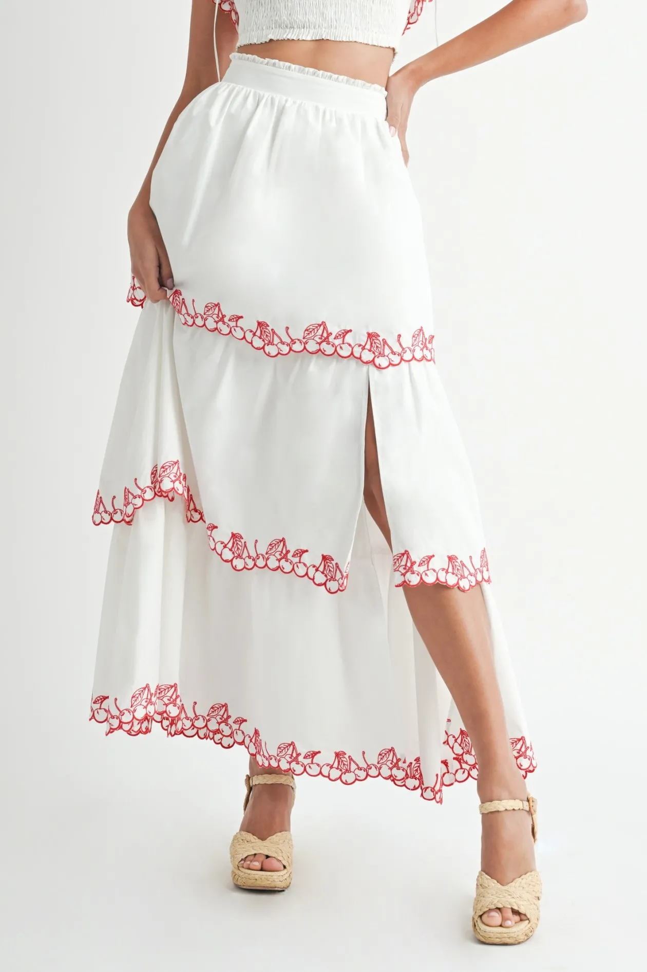 Riley Tiered Maxi Skirt